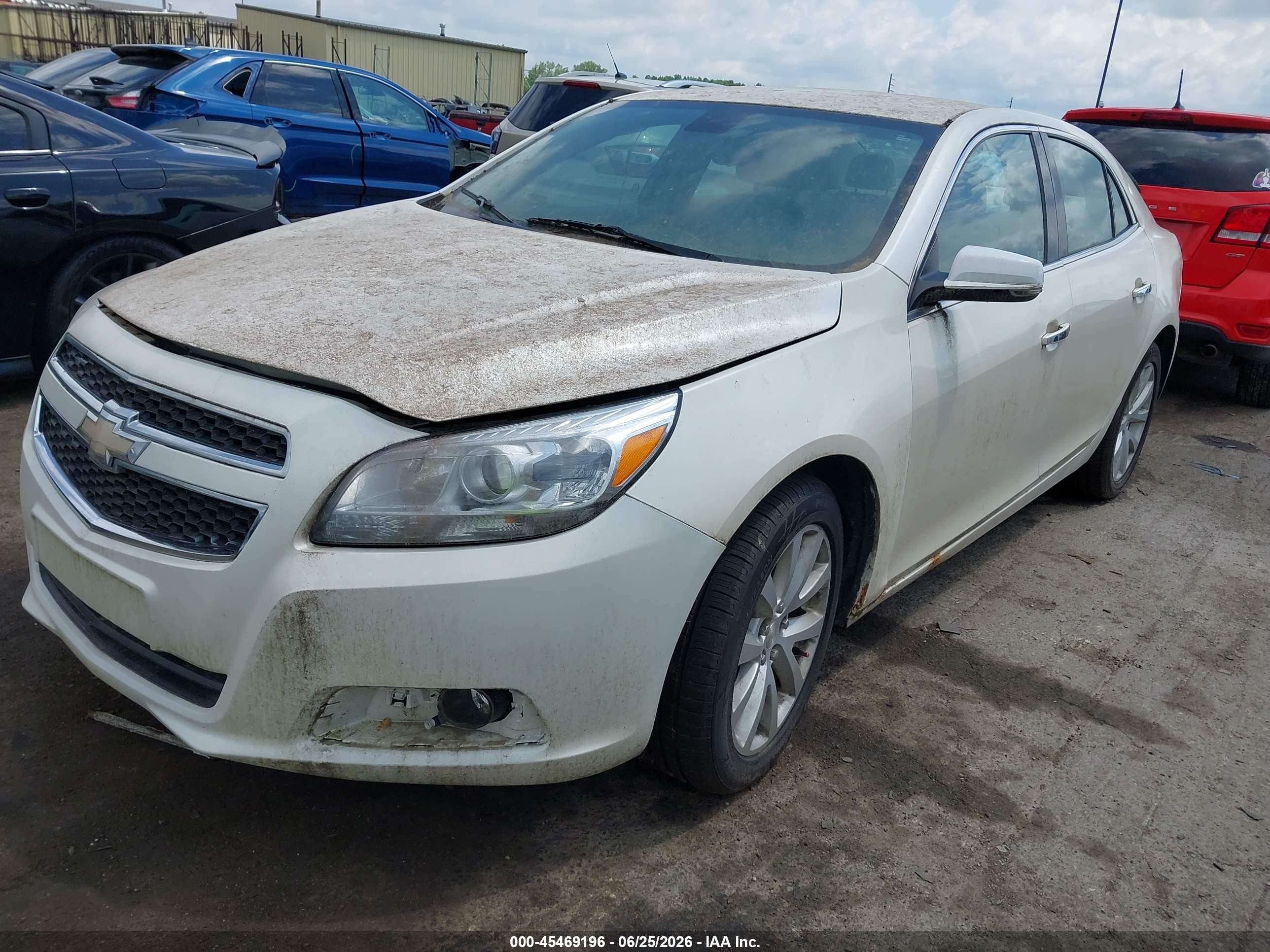 2014 Chevrolet Malibu 2lt White vin: 1G11E5SL0EU147065