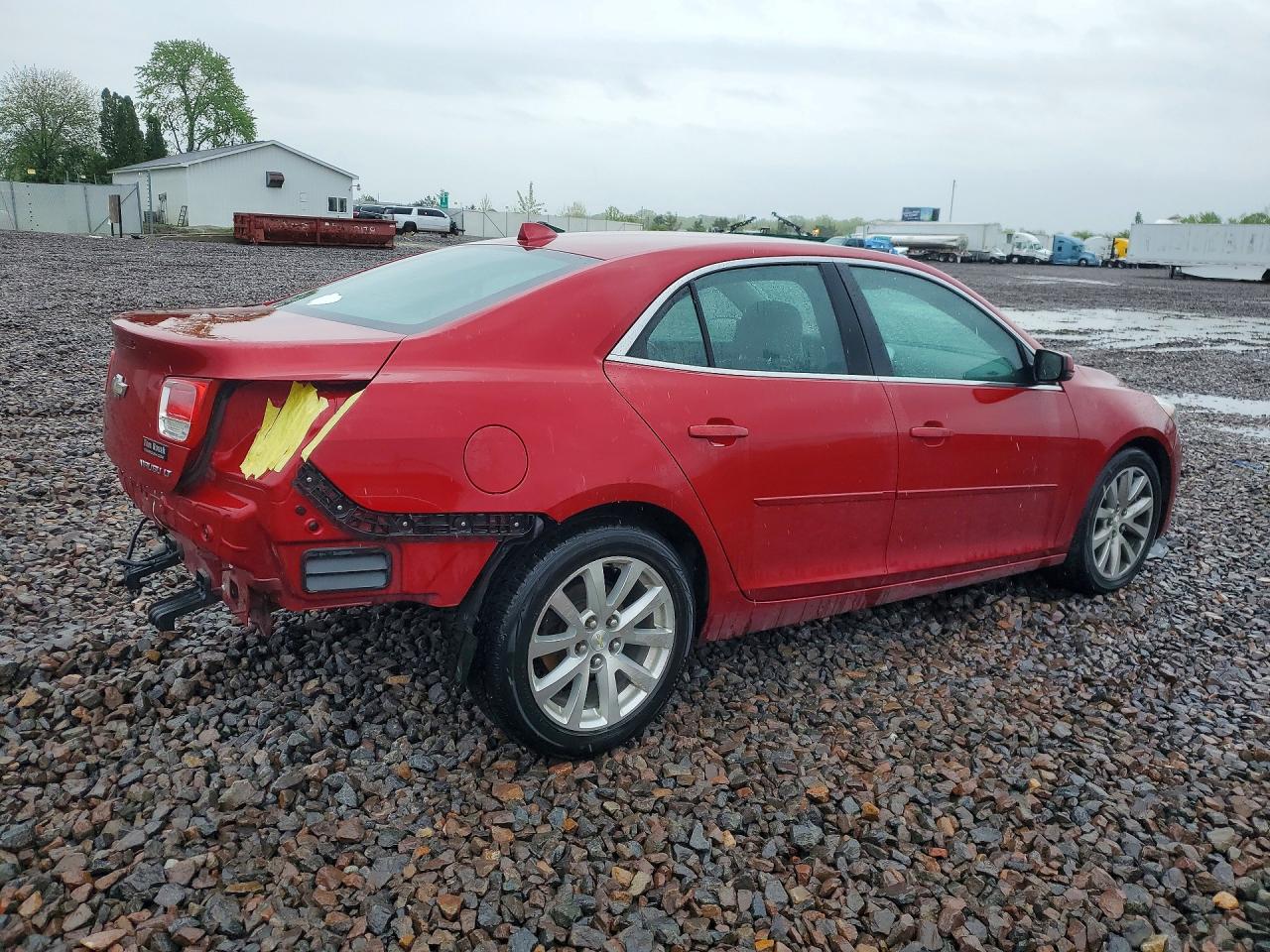 2014 Chevrolet Malibu 2lt Красный vin: 1G11E5SL1EF114886