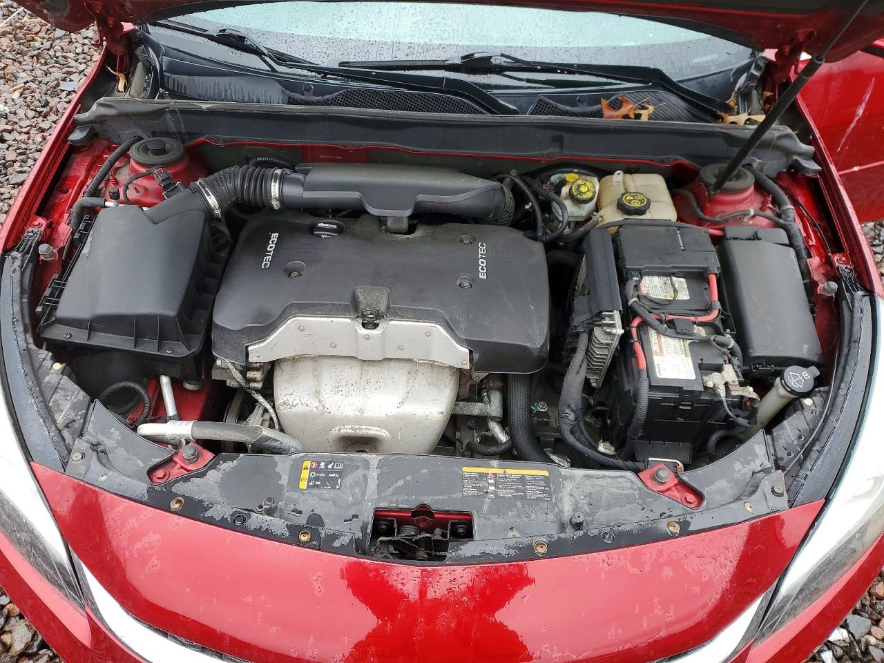 2014 Chevrolet Malibu 2lt Красный vin: 1G11E5SL1EF114886