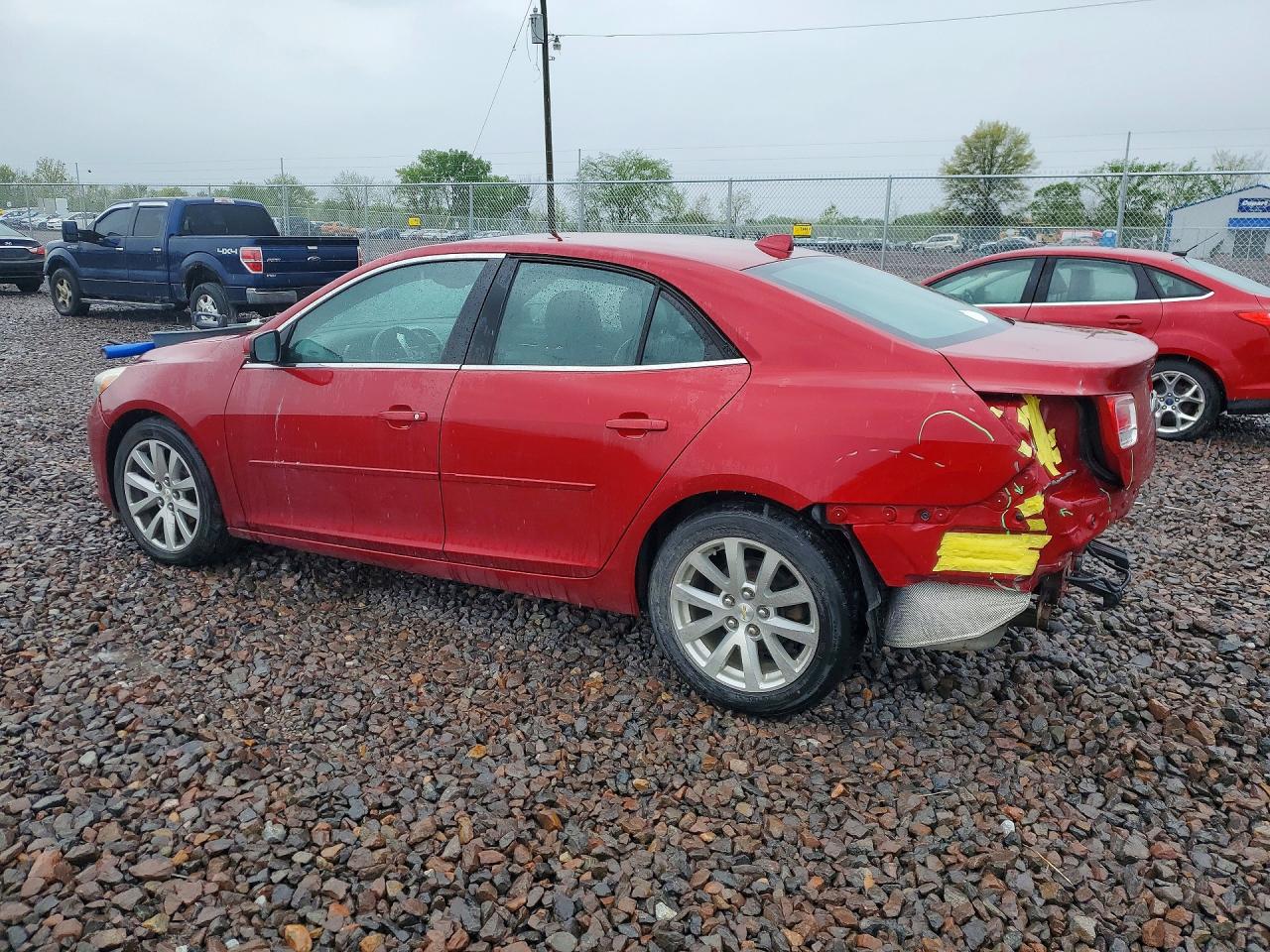 2014 Chevrolet Malibu 2lt Красный vin: 1G11E5SL1EF114886