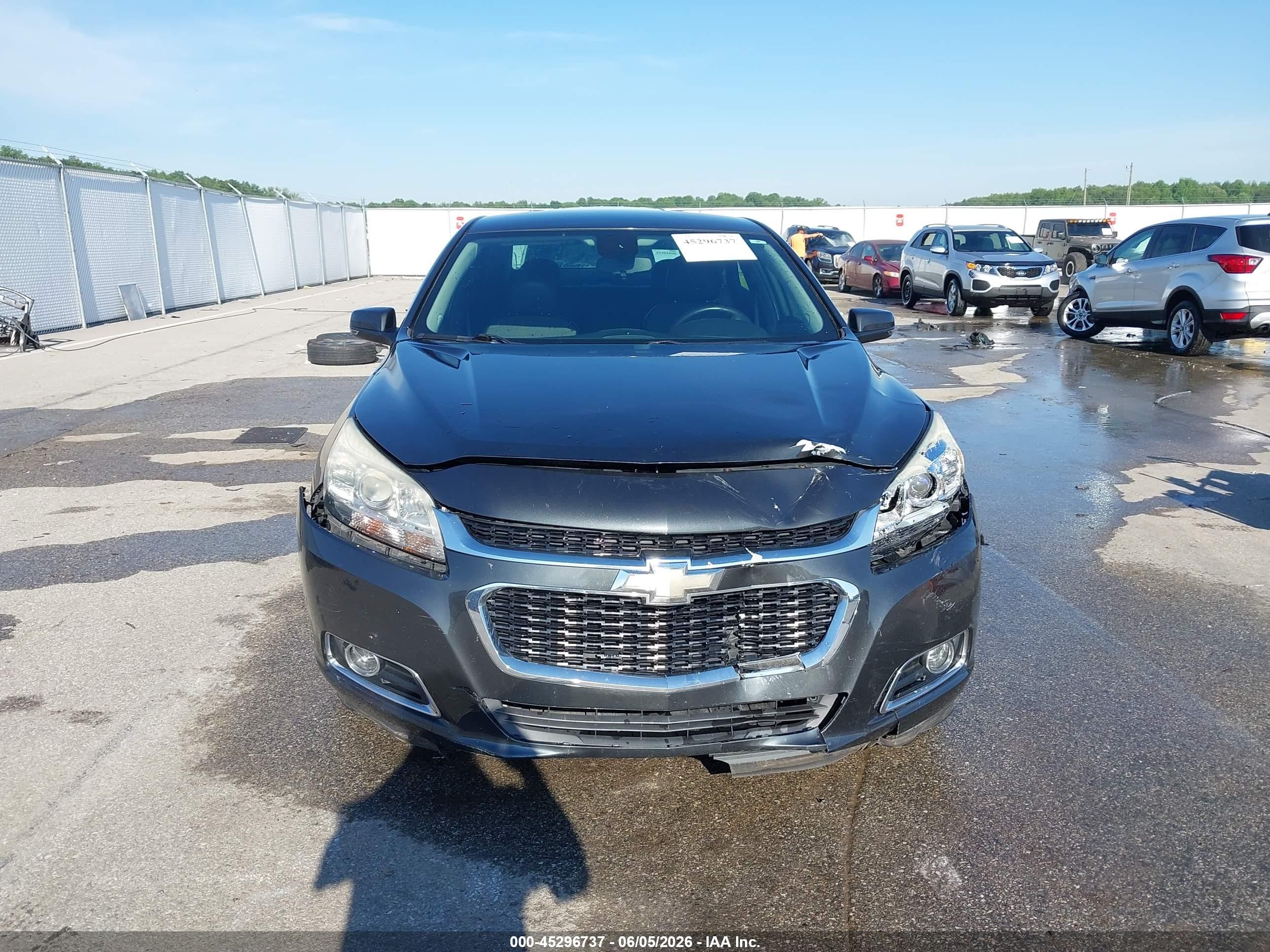 2014 Chevrolet Malibu 2lt Gray vin: 1G11E5SL1EF225387