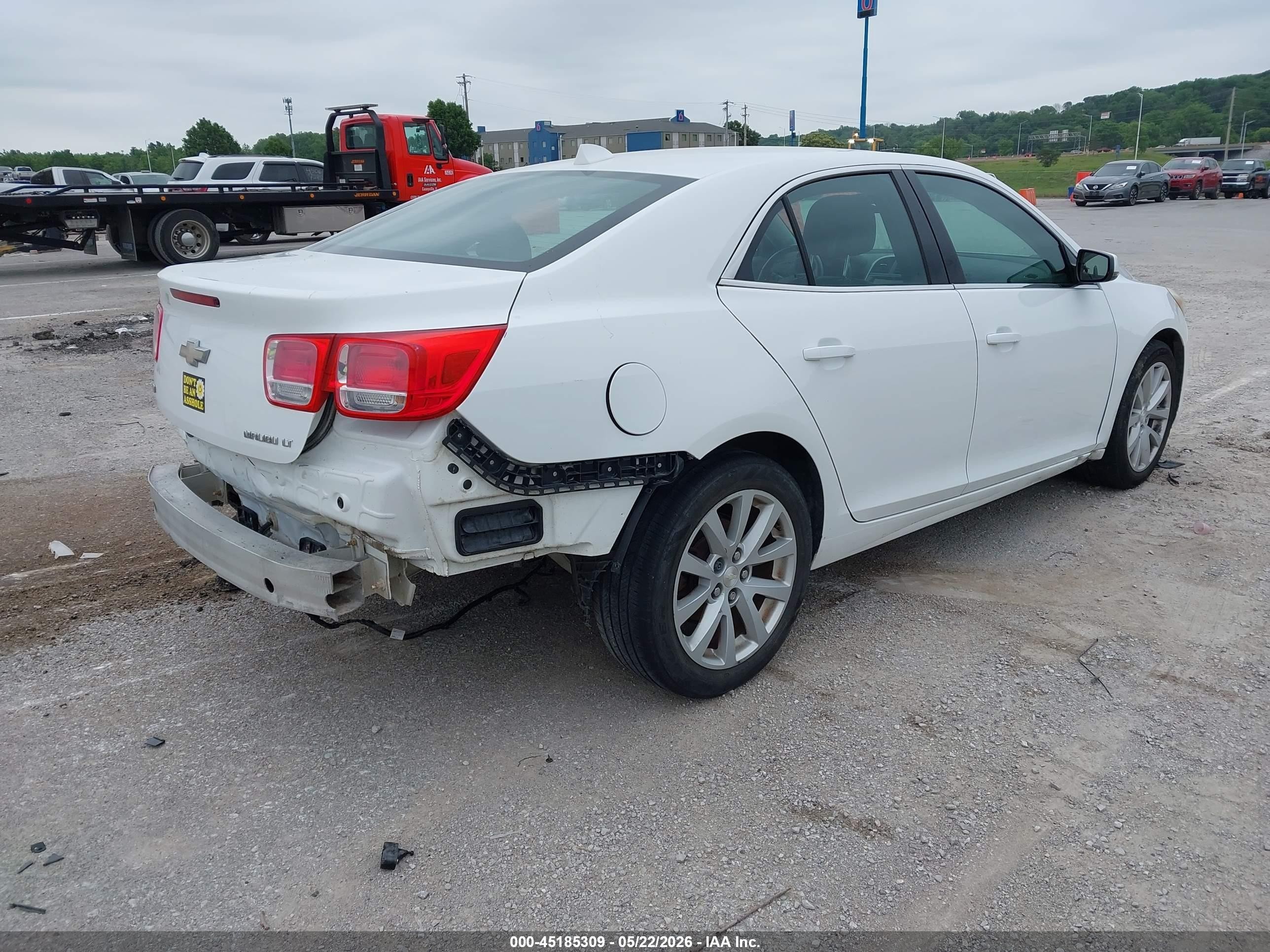 2014 Chevrolet Malibu 2lt Белый vin: 1G11E5SL1EF230928