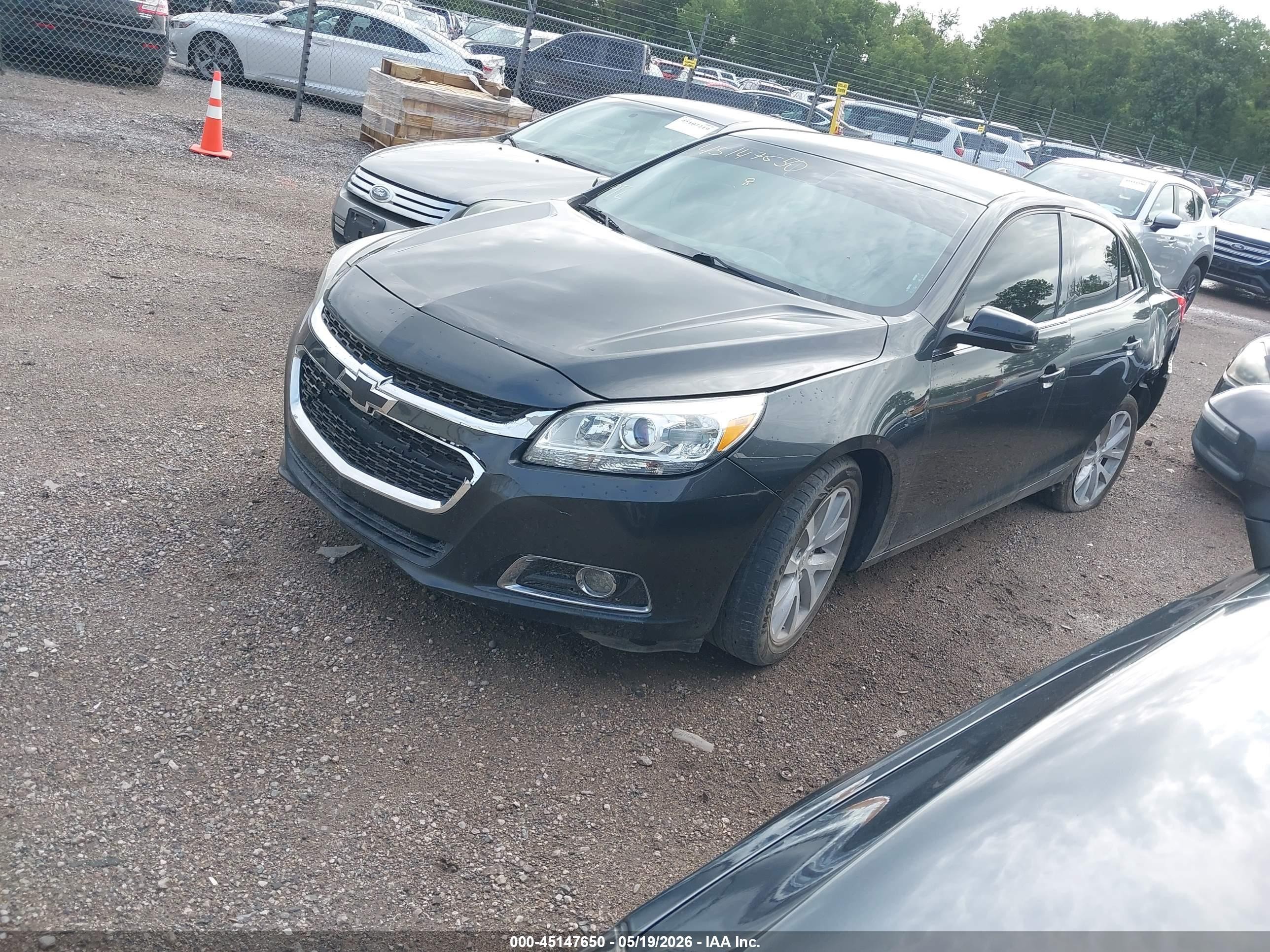 2014 Chevrolet Malibu 2lt Black vin: 1G11E5SL1EF260558