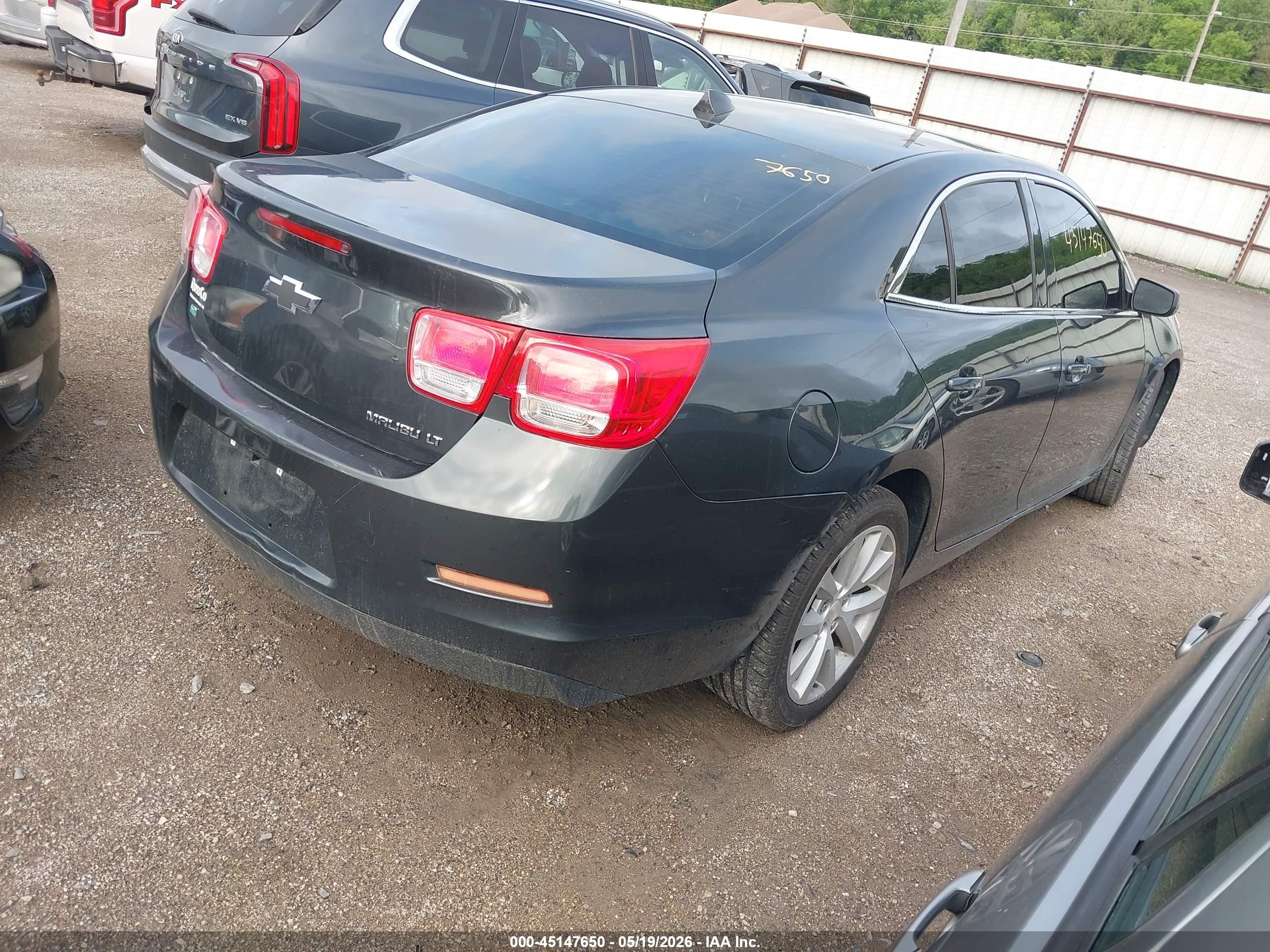 2014 Chevrolet Malibu 2lt Black vin: 1G11E5SL1EF260558