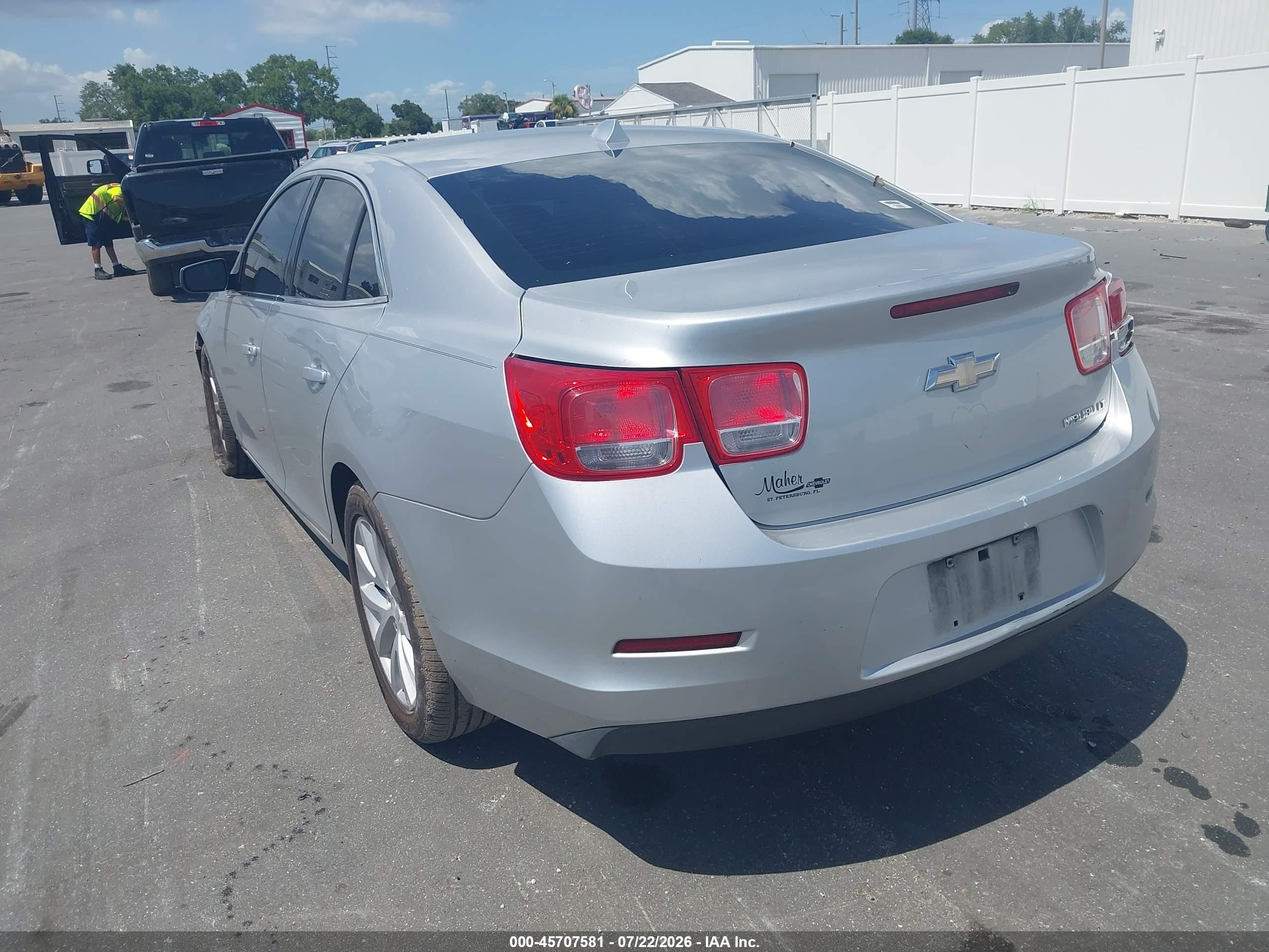 2014 Chevrolet Malibu 2lt Silver vin: 1G11E5SL2EF123063