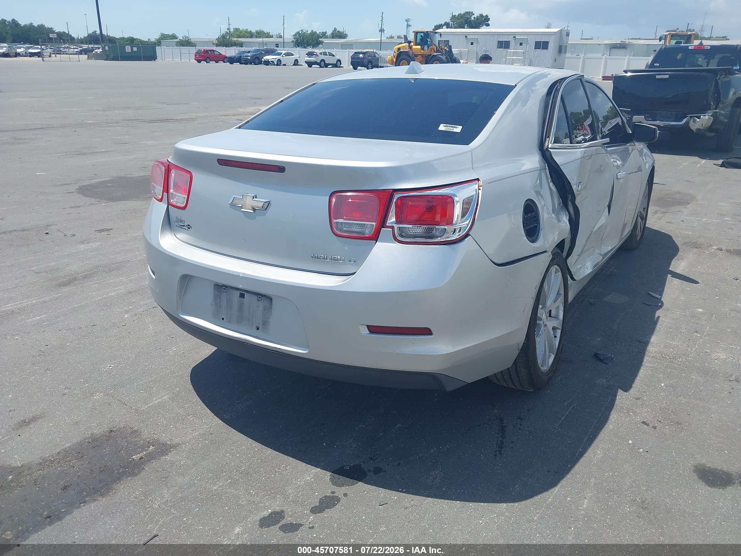 2014 Chevrolet Malibu 2lt Silver vin: 1G11E5SL2EF123063