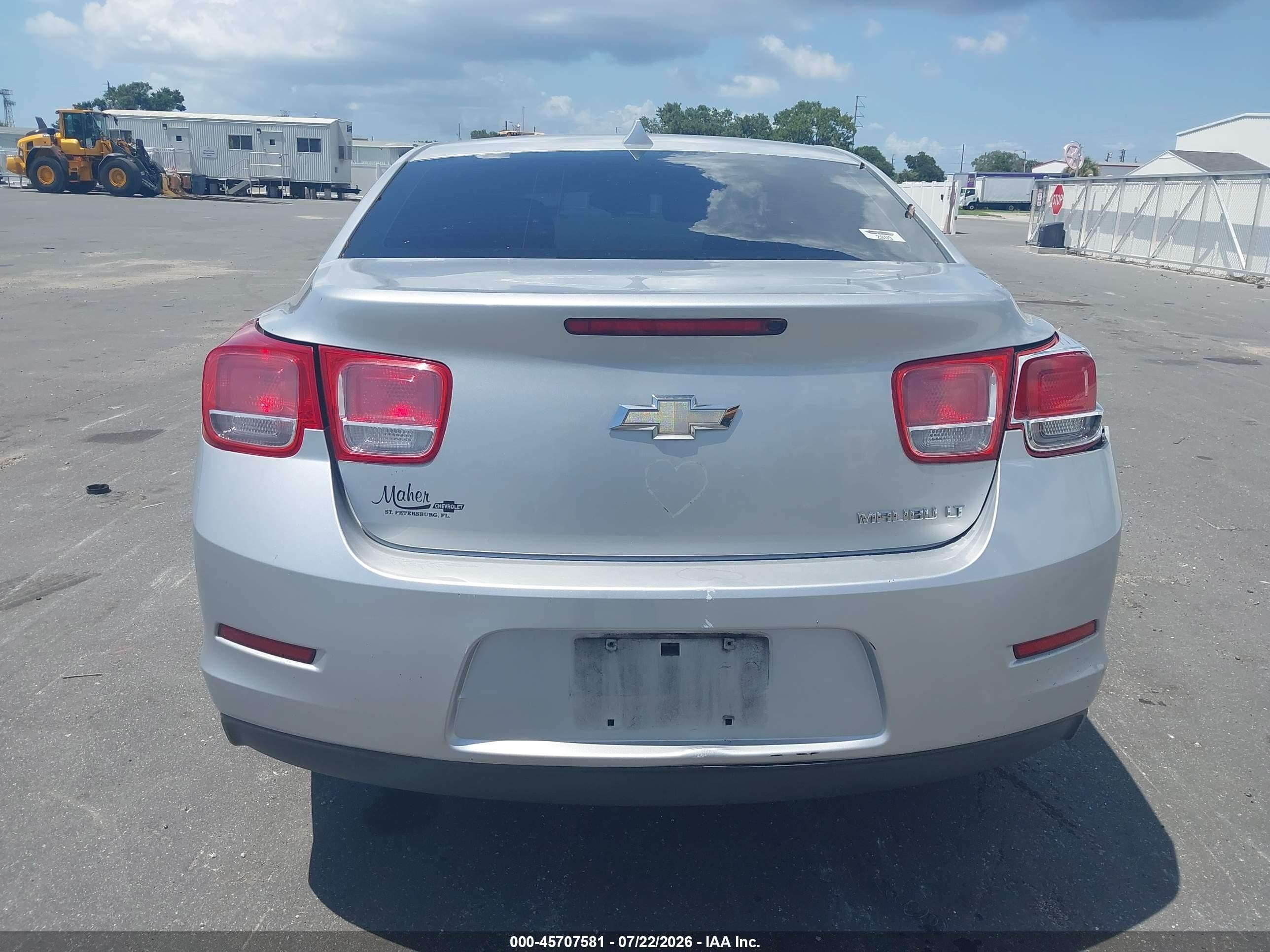 2014 Chevrolet Malibu 2lt Silver vin: 1G11E5SL2EF123063
