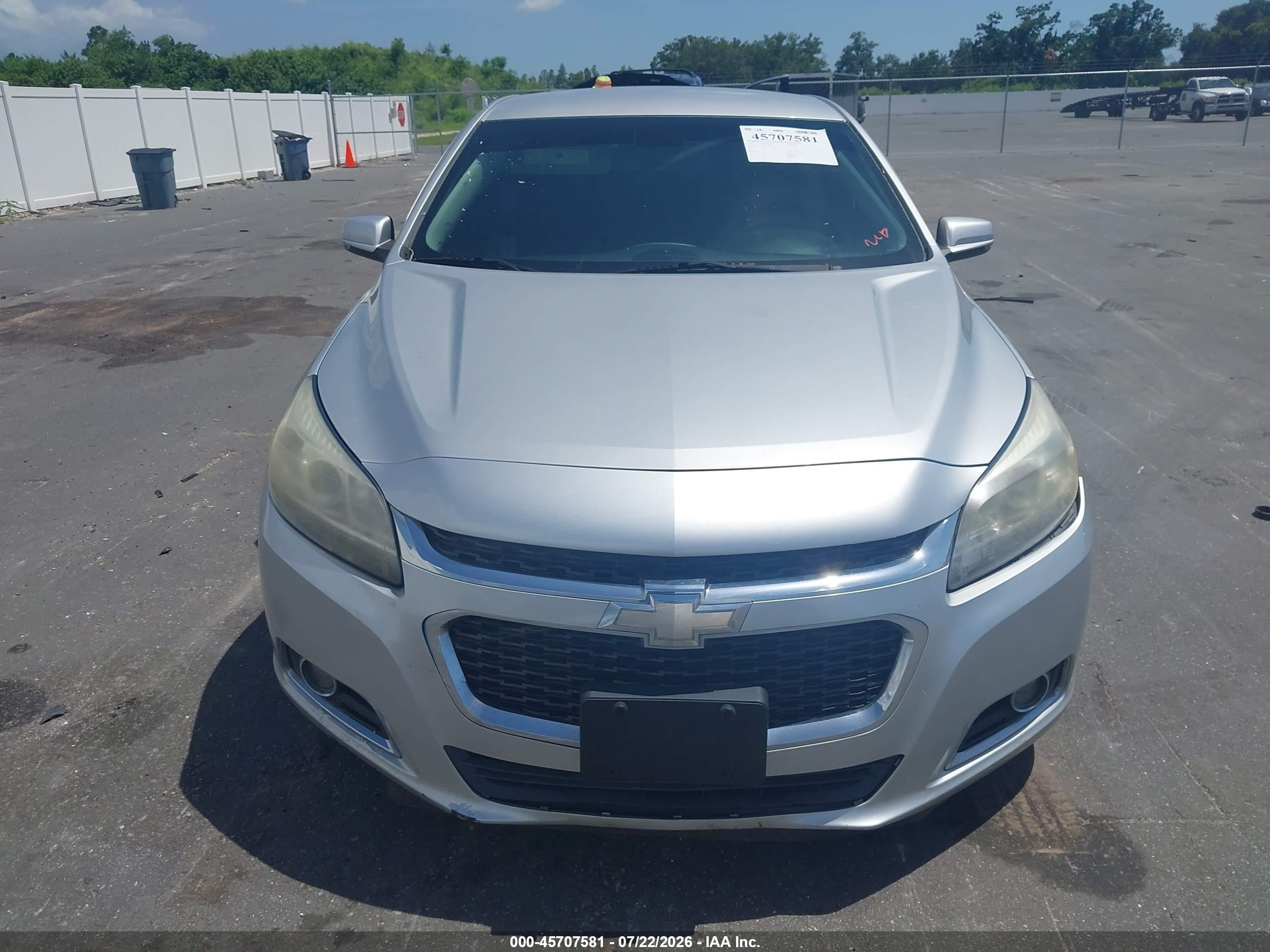 2014 Chevrolet Malibu 2lt Silver vin: 1G11E5SL2EF123063