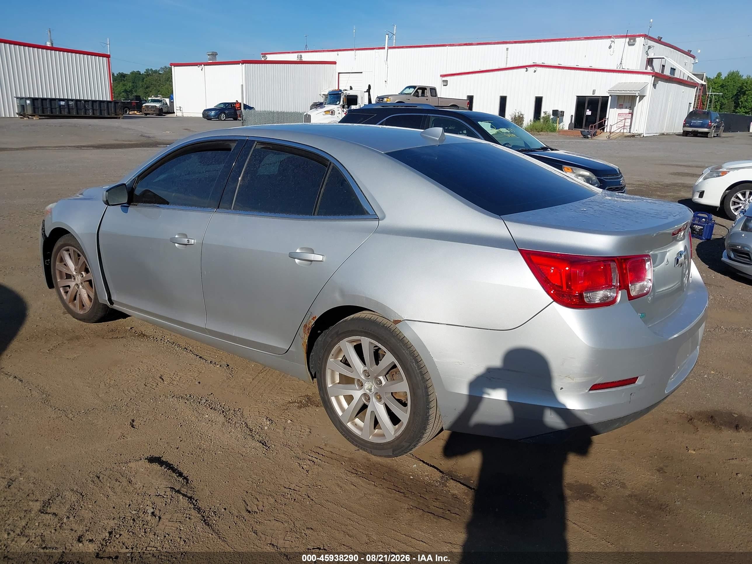 2014 Chevrolet Malibu 2lt Silver vin: 1G11E5SL2EF224166