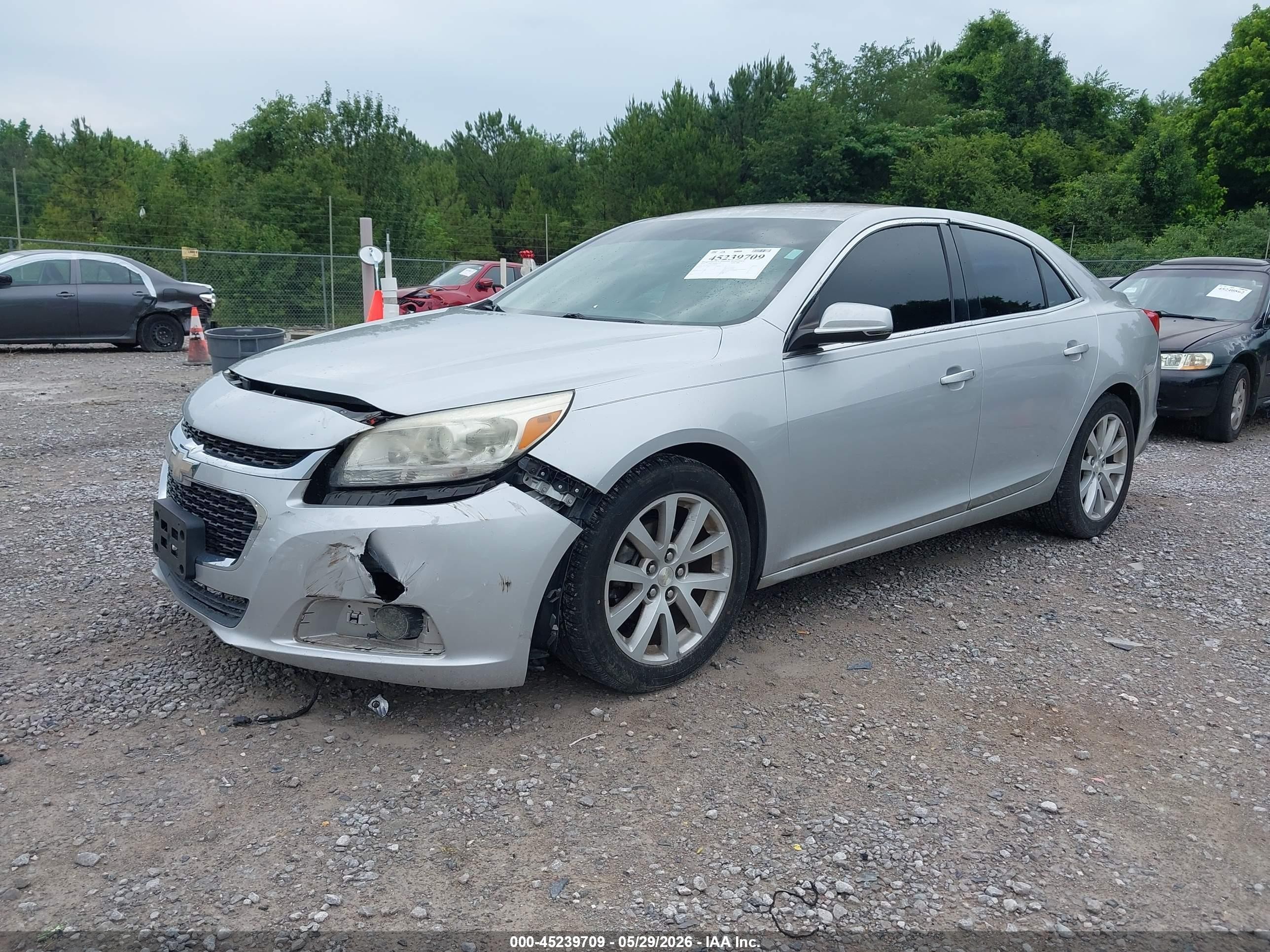 2014 Chevrolet Malibu 2lt Gray vin: 1G11E5SL2EF228797