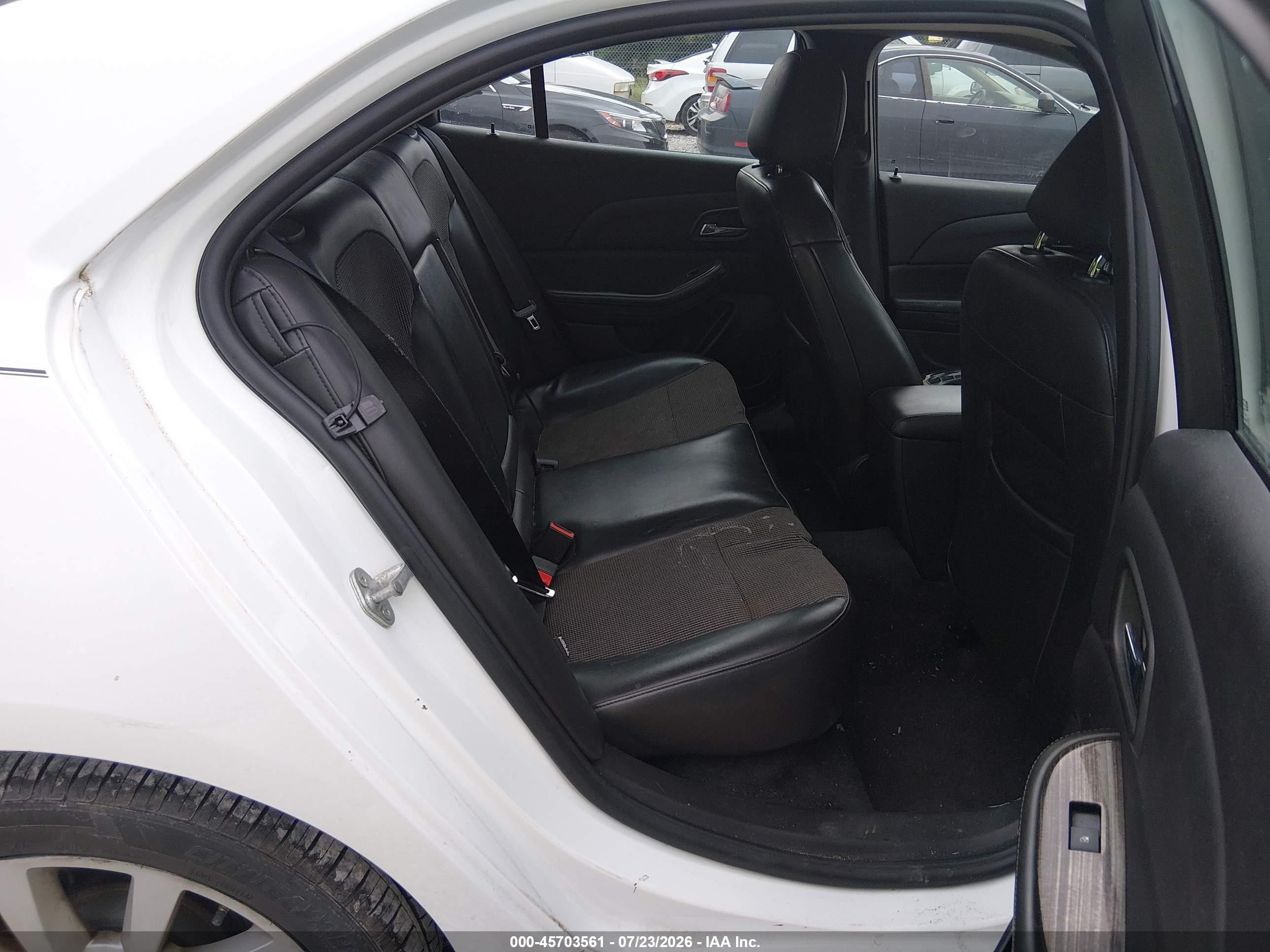 2014 Chevrolet Malibu 2lt White vin: 1G11E5SL2EF296534