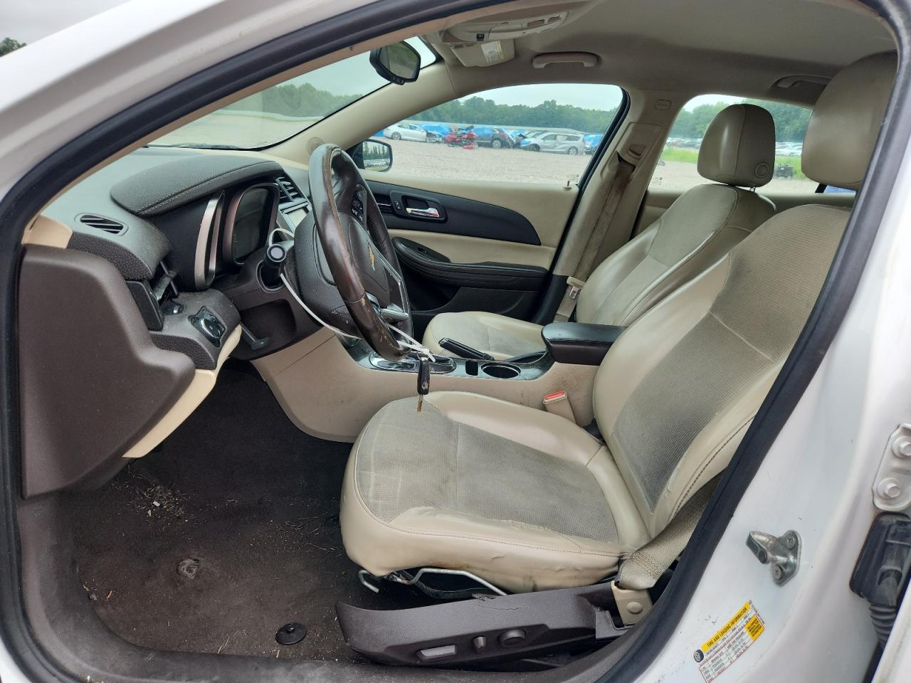 2014 Chevrolet Malibu 2lt White vin: 1G11E5SL3EF131706