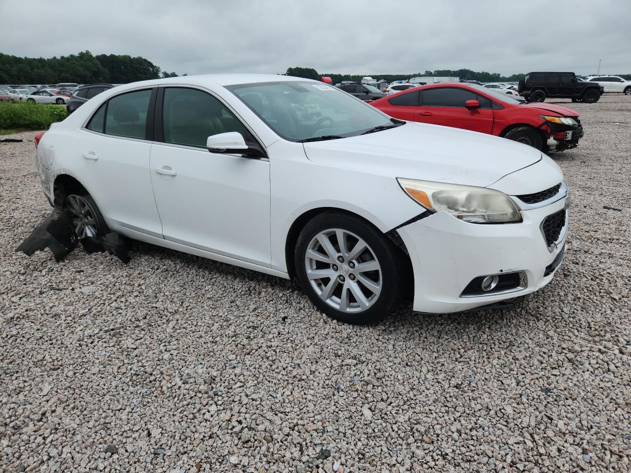 2014 Chevrolet Malibu 2lt White vin: 1G11E5SL3EF131706