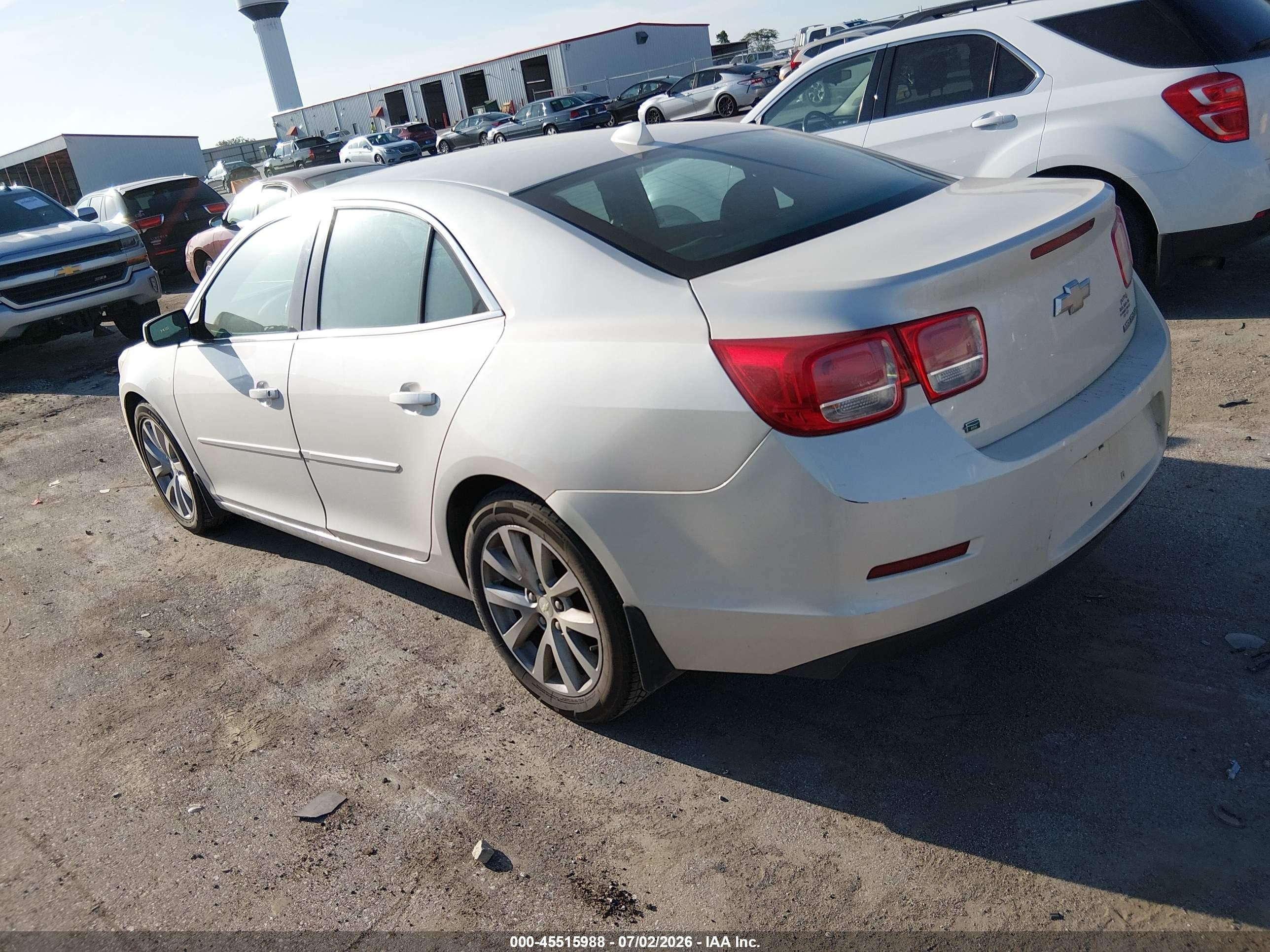 2014 Chevrolet Malibu 2lt White vin: 1G11E5SL3EF205609