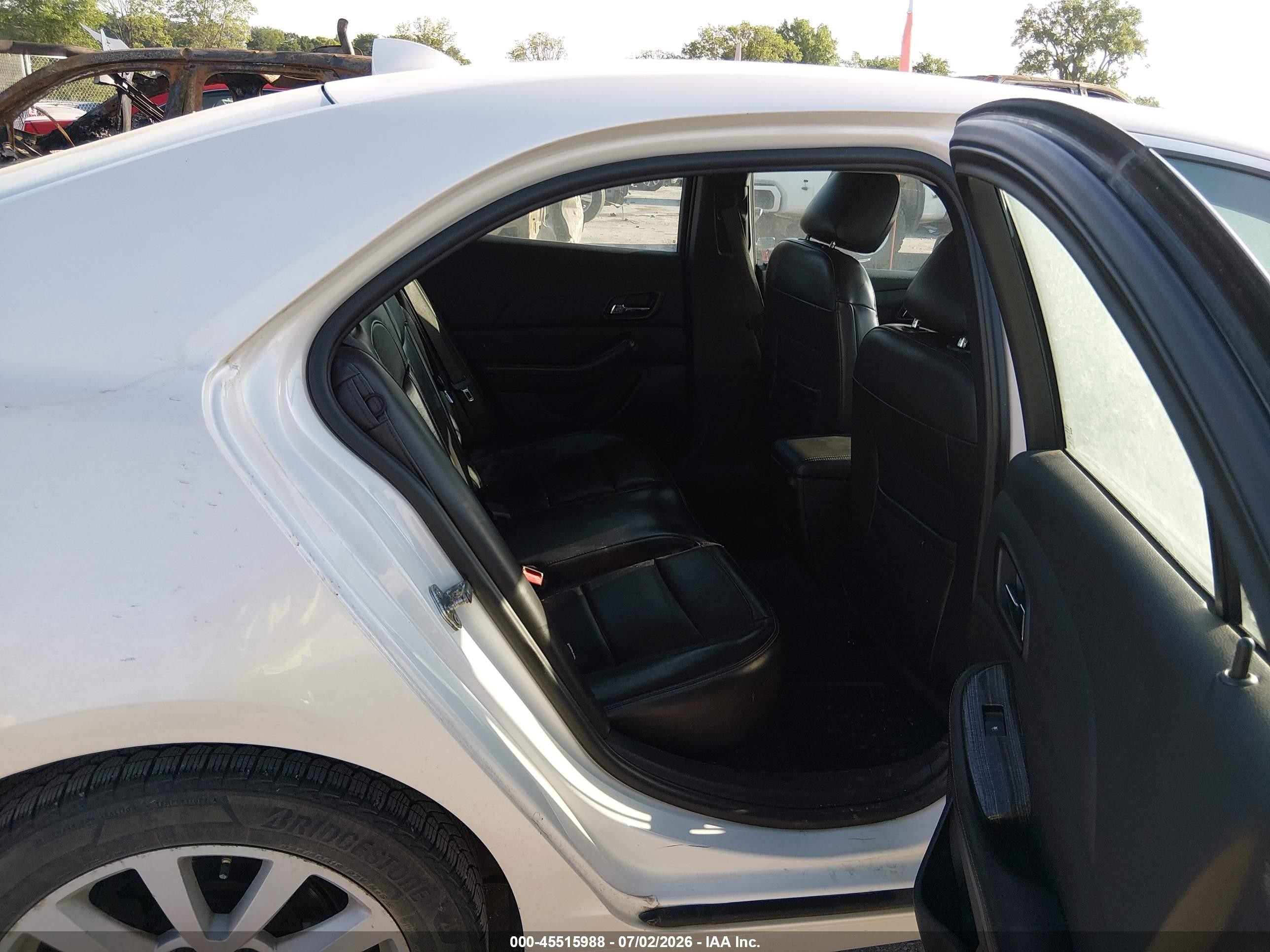 2014 Chevrolet Malibu 2lt White vin: 1G11E5SL3EF205609