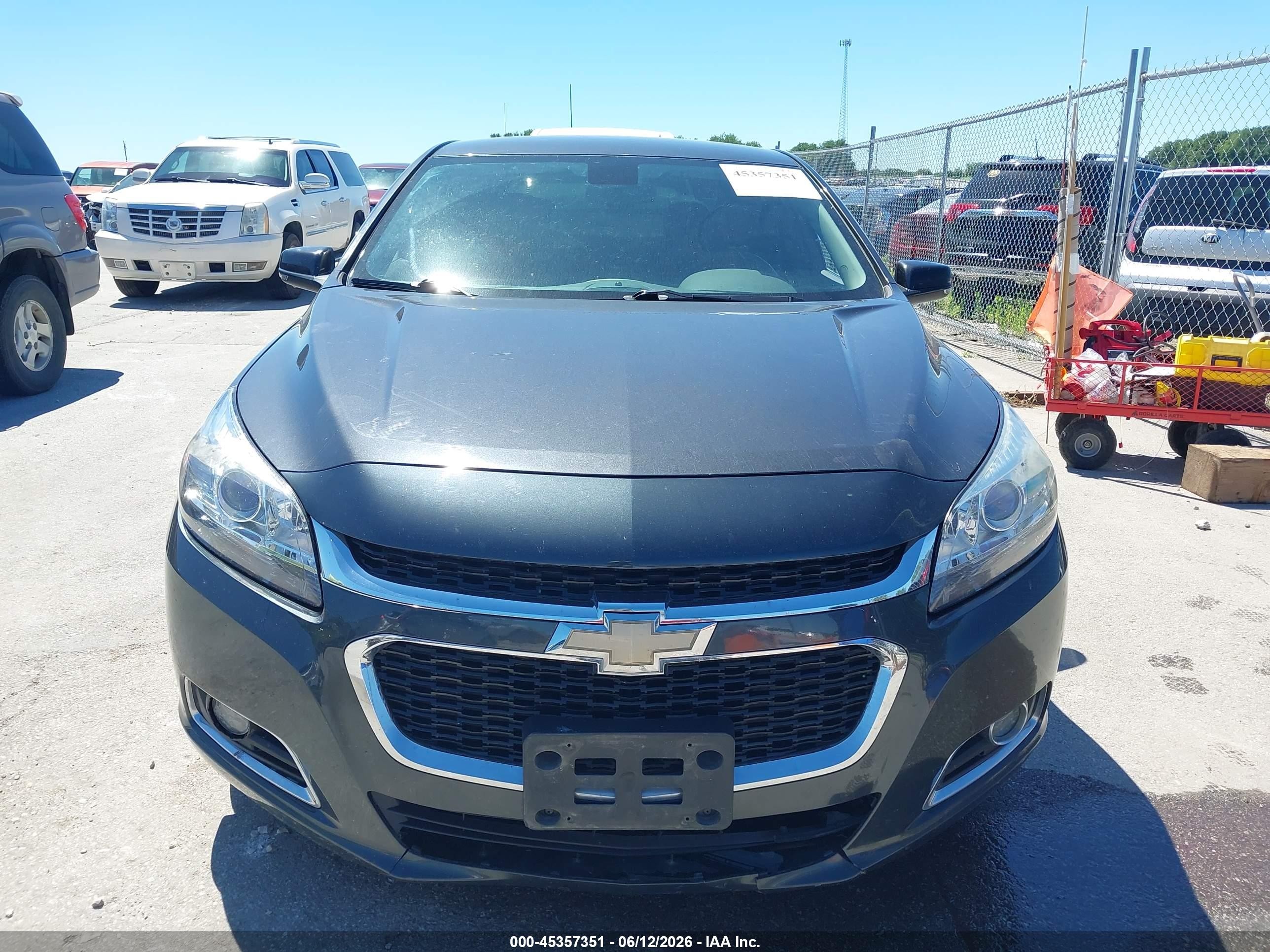 2014 Chevrolet Malibu 2lt Gray vin: 1G11E5SL3EF210230
