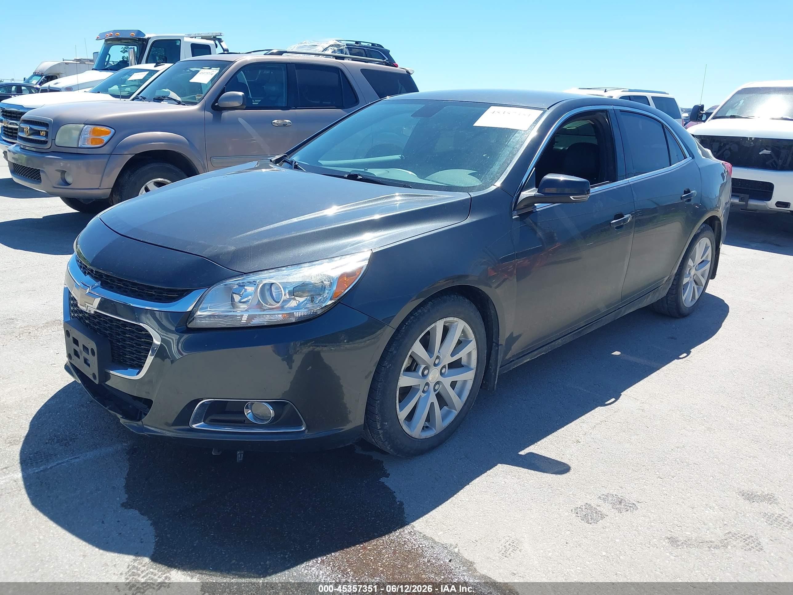2014 Chevrolet Malibu 2lt Gray vin: 1G11E5SL3EF210230