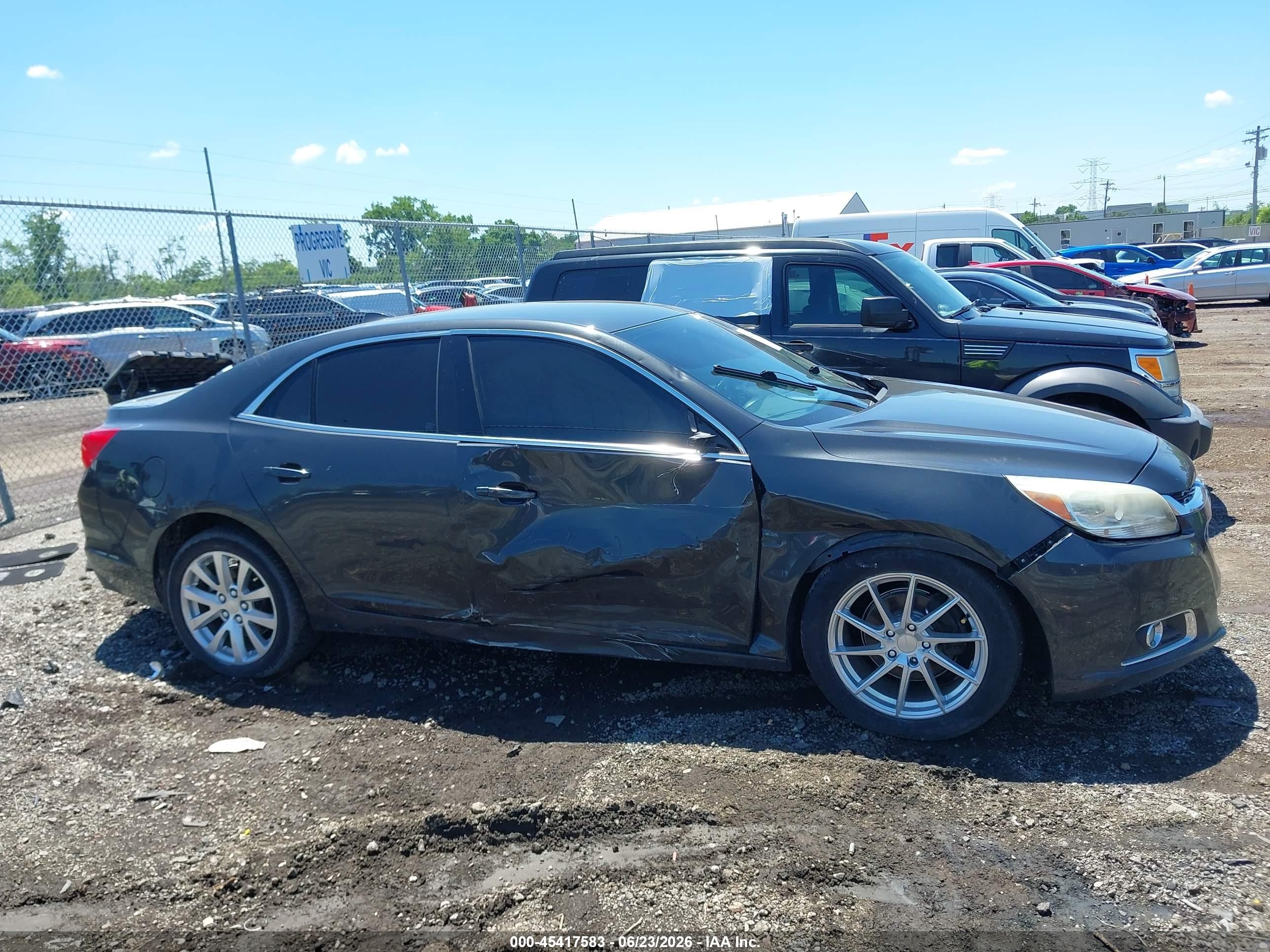 2014 Chevrolet Malibu 2lt Black vin: 1G11E5SL3EF262540