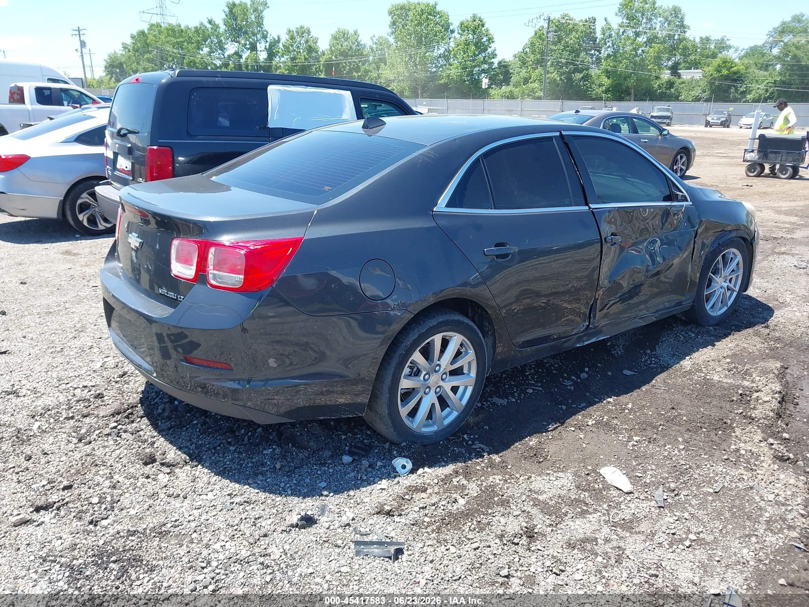 2014 Chevrolet Malibu 2lt Black vin: 1G11E5SL3EF262540