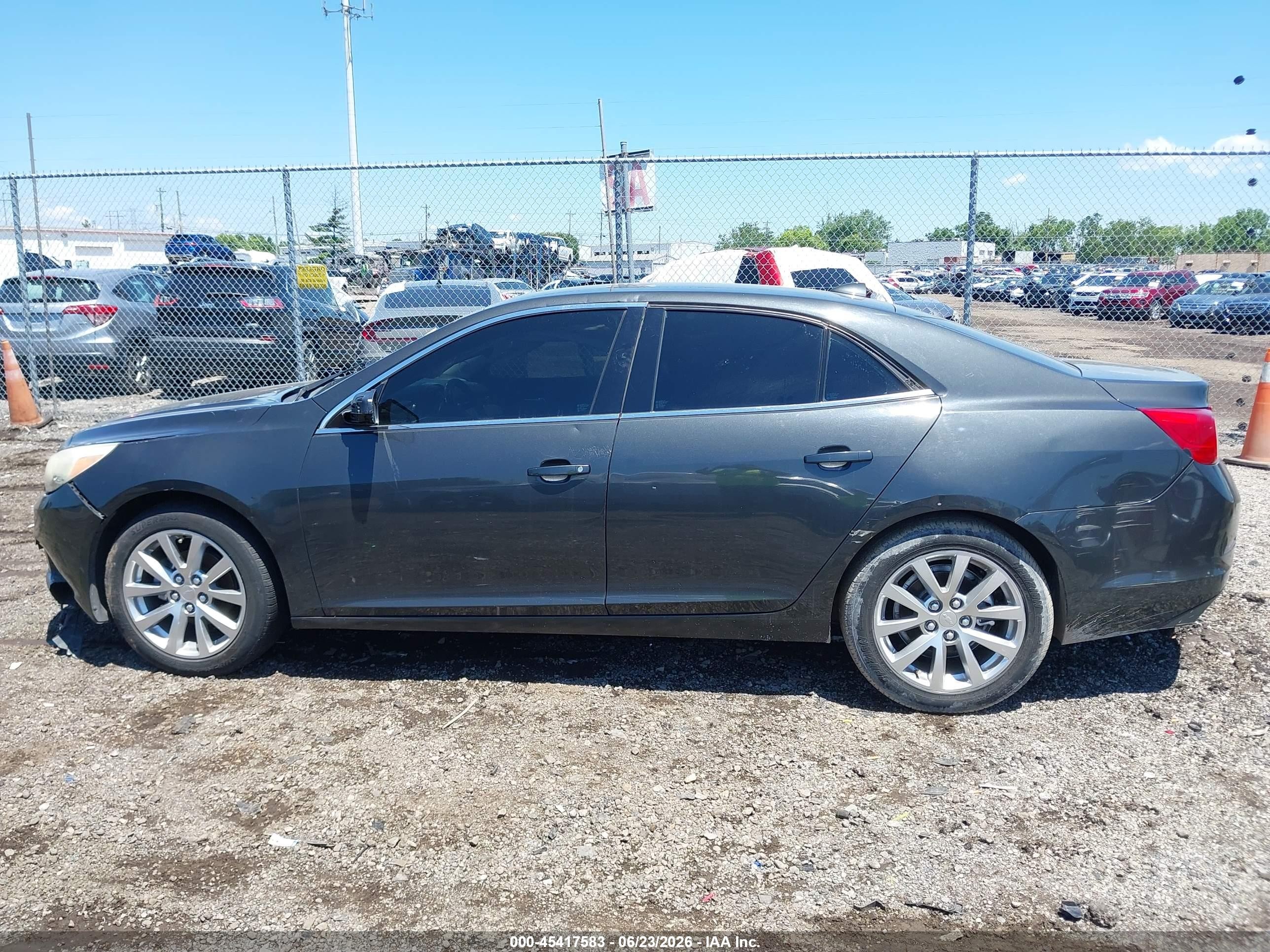 2014 Chevrolet Malibu 2lt Black vin: 1G11E5SL3EF262540
