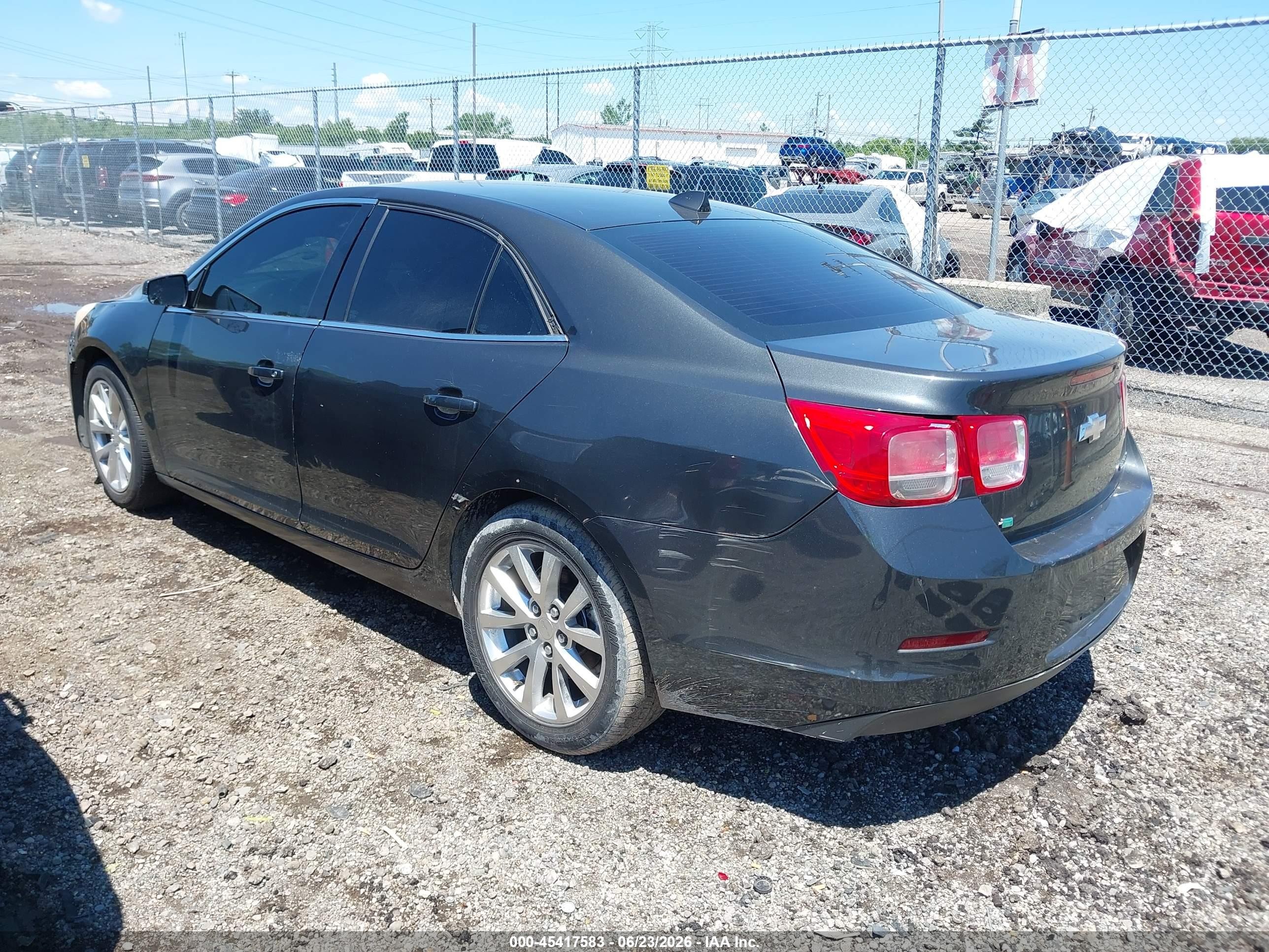 2014 Chevrolet Malibu 2lt Black vin: 1G11E5SL3EF262540