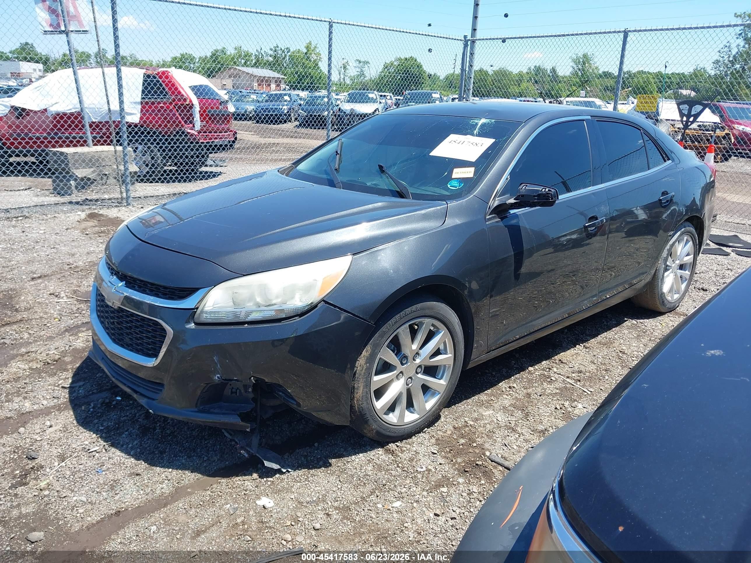 2014 Chevrolet Malibu 2lt Black vin: 1G11E5SL3EF262540