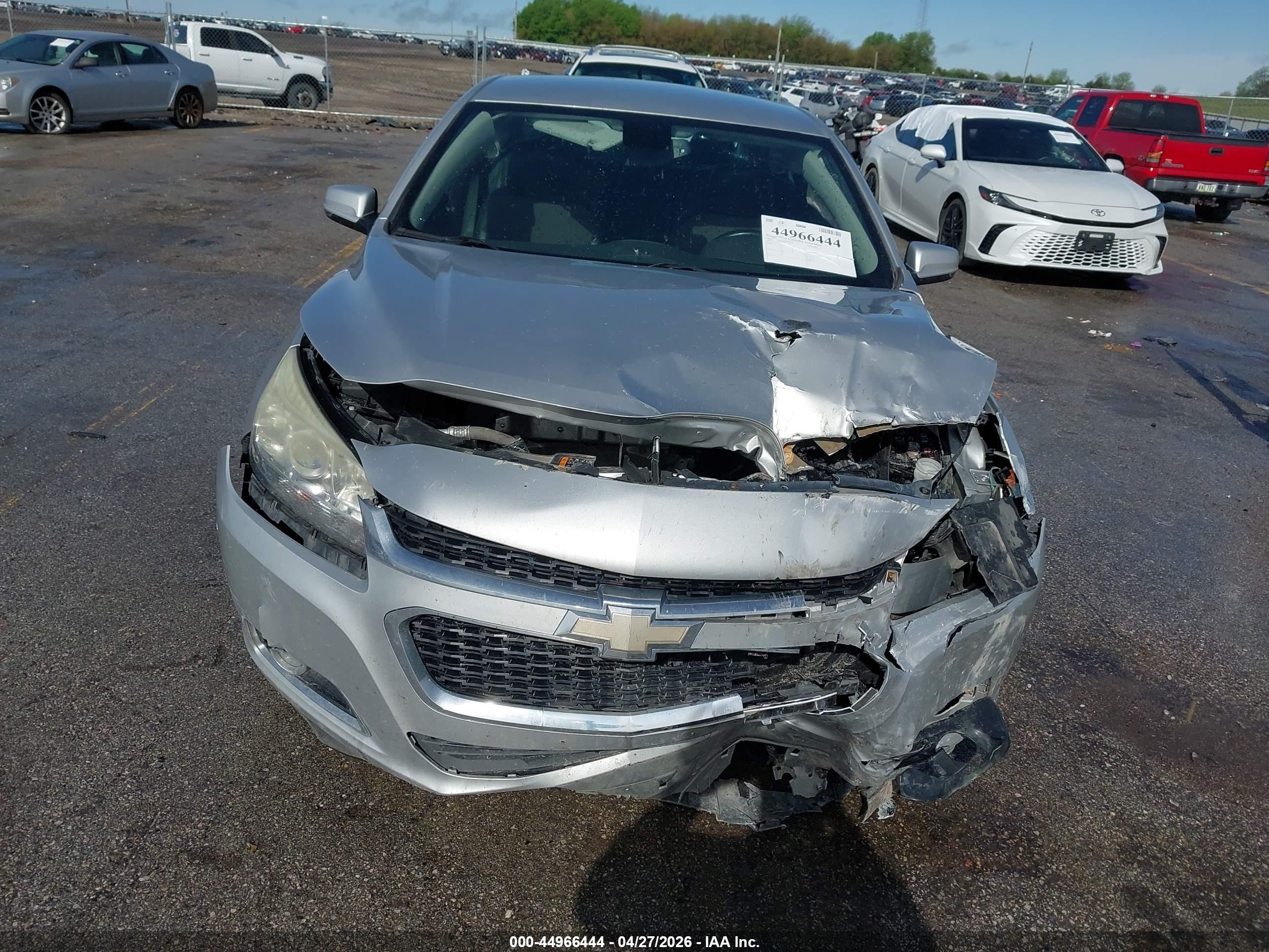 2014 Chevrolet Malibu 2lt Silver vin: 1G11E5SL3EF294422