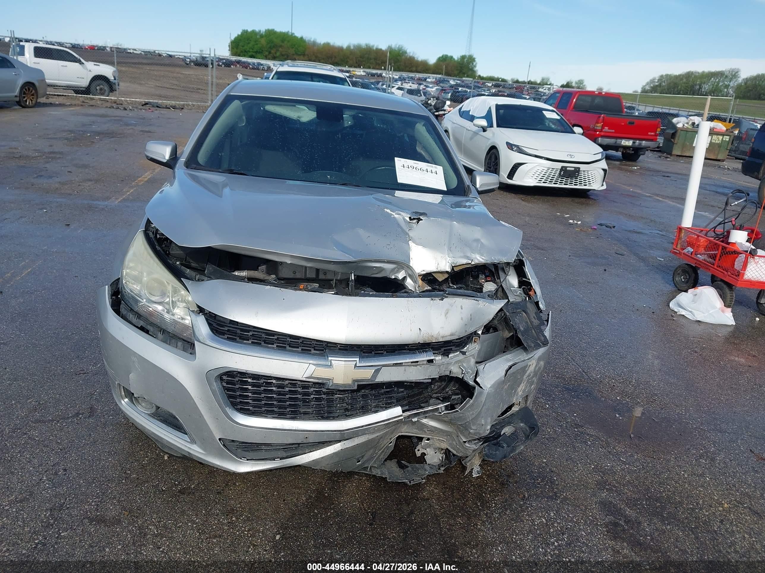 2014 Chevrolet Malibu 2lt Silver vin: 1G11E5SL3EF294422