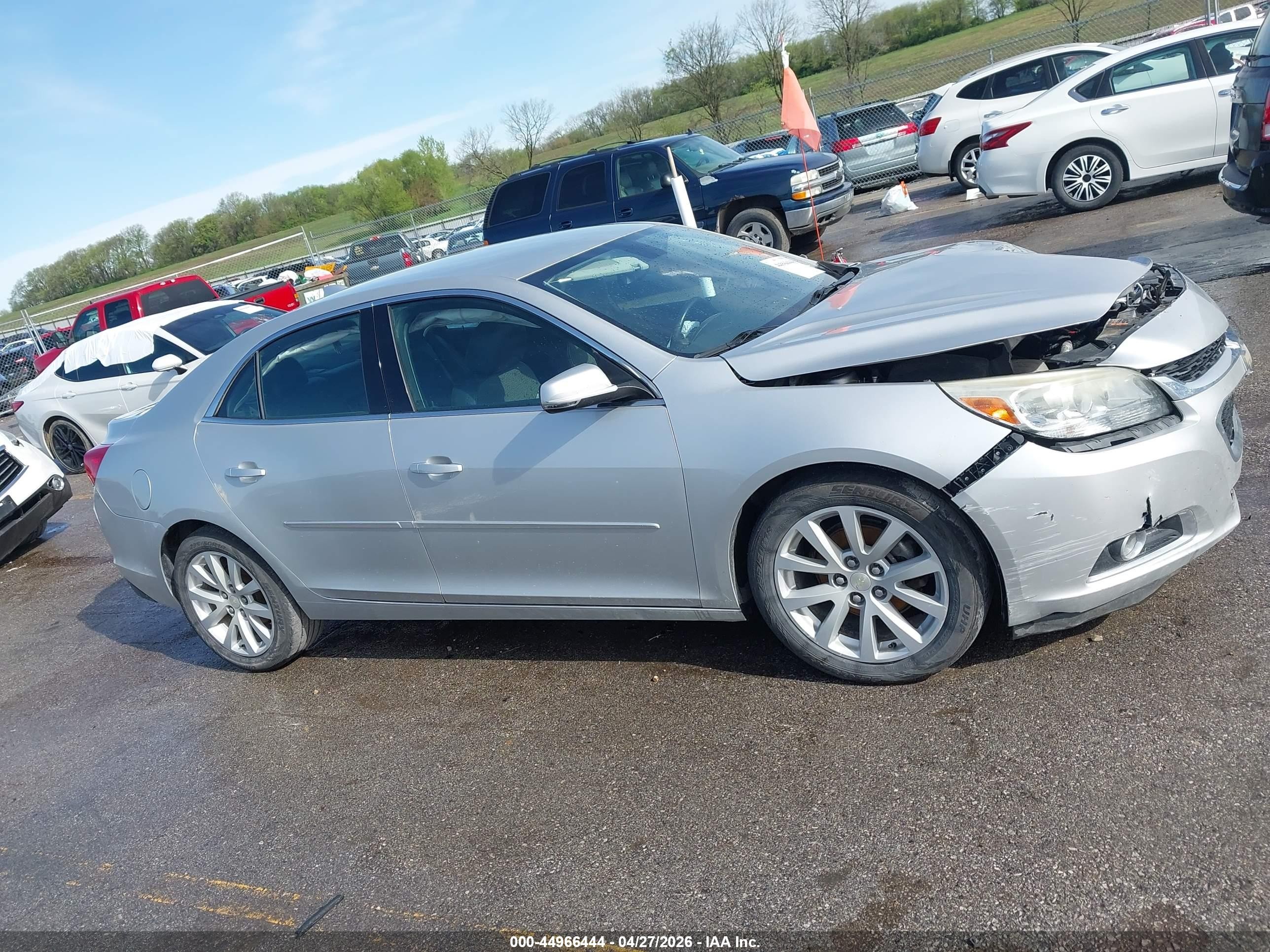 2014 Chevrolet Malibu 2lt Silver vin: 1G11E5SL3EF294422