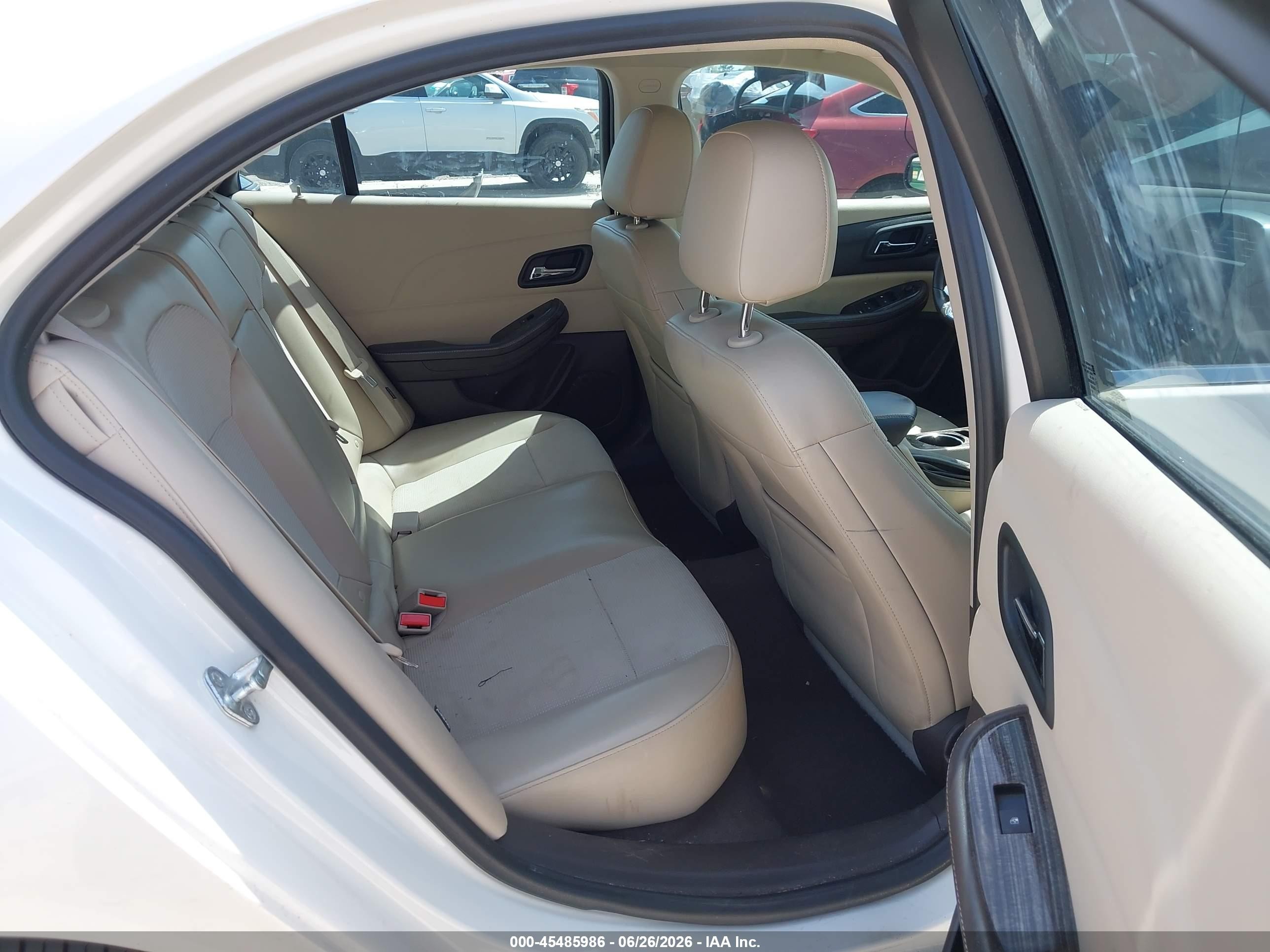 2014 Chevrolet Malibu 2lt White vin: 1G11E5SL4EF113506
