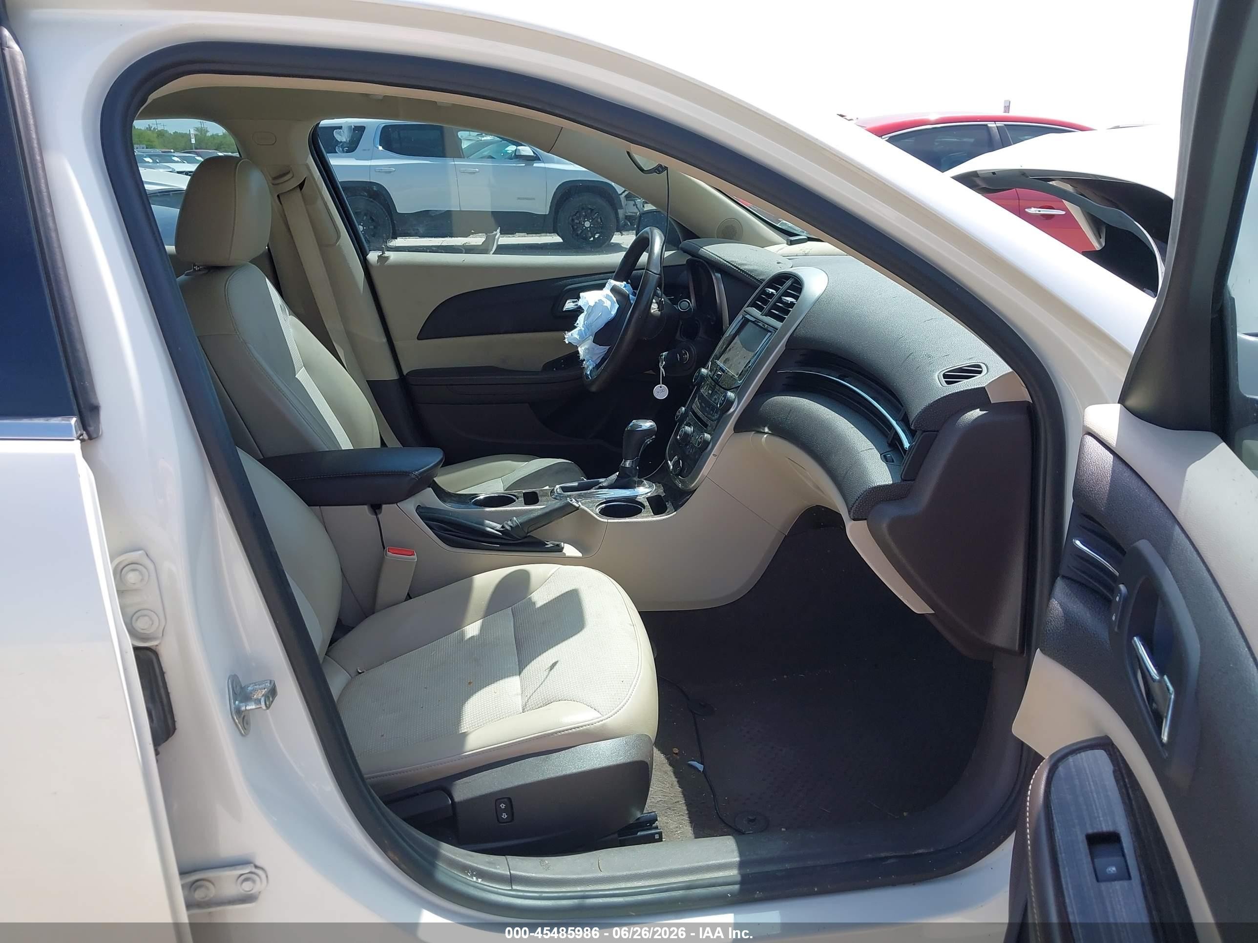 2014 Chevrolet Malibu 2lt White vin: 1G11E5SL4EF113506