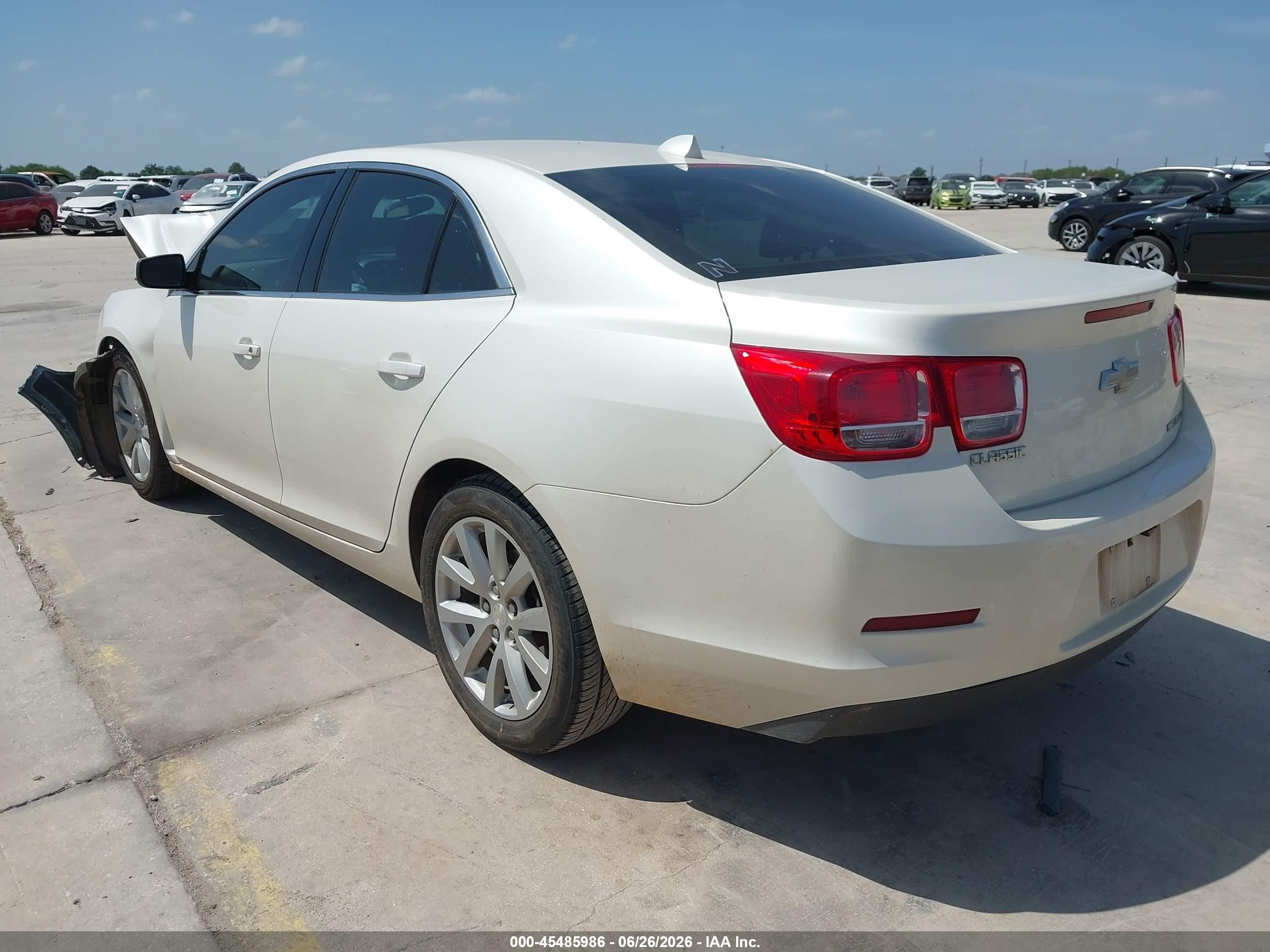 2014 Chevrolet Malibu 2lt White vin: 1G11E5SL4EF113506