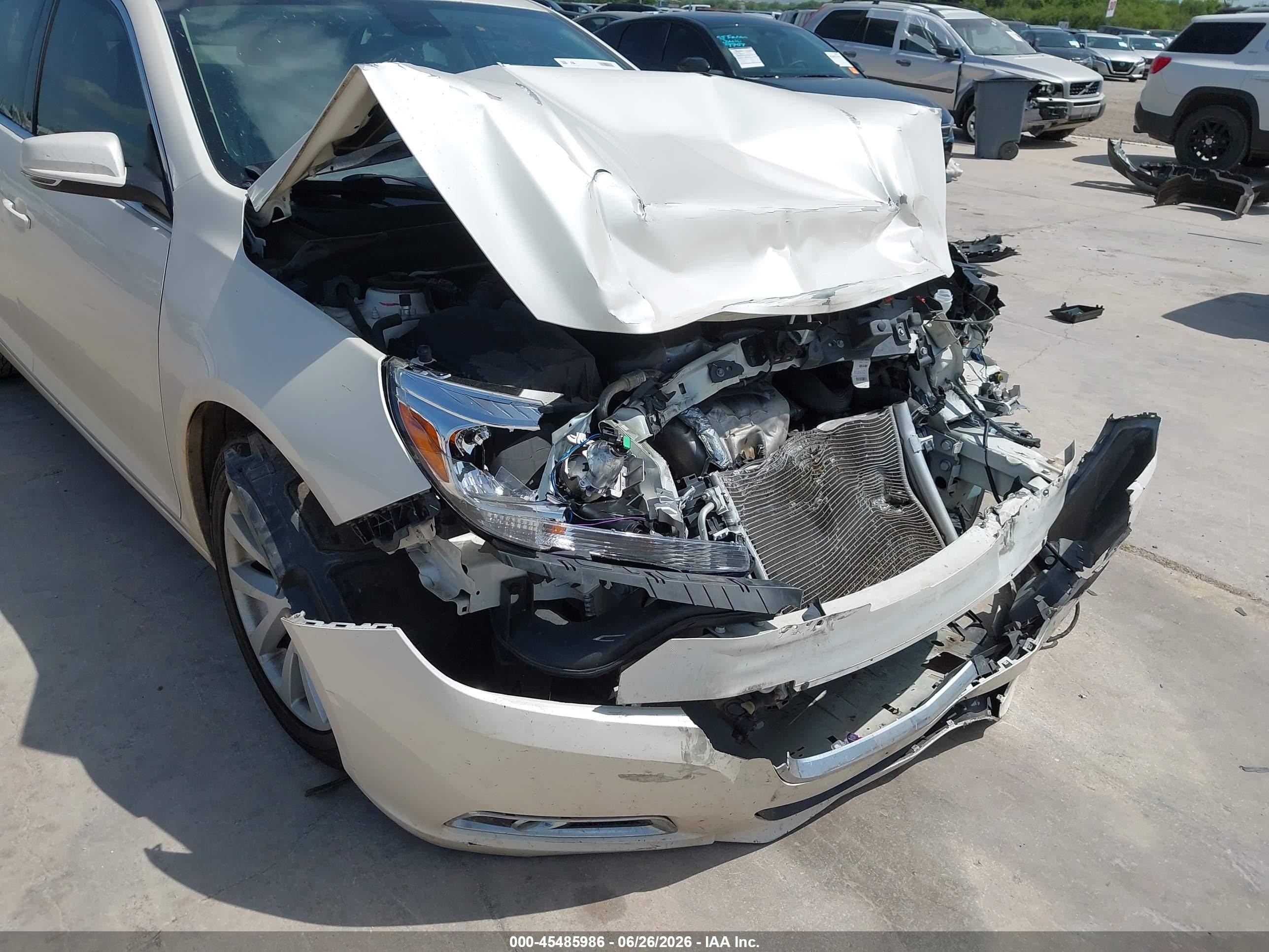 2014 Chevrolet Malibu 2lt White vin: 1G11E5SL4EF113506
