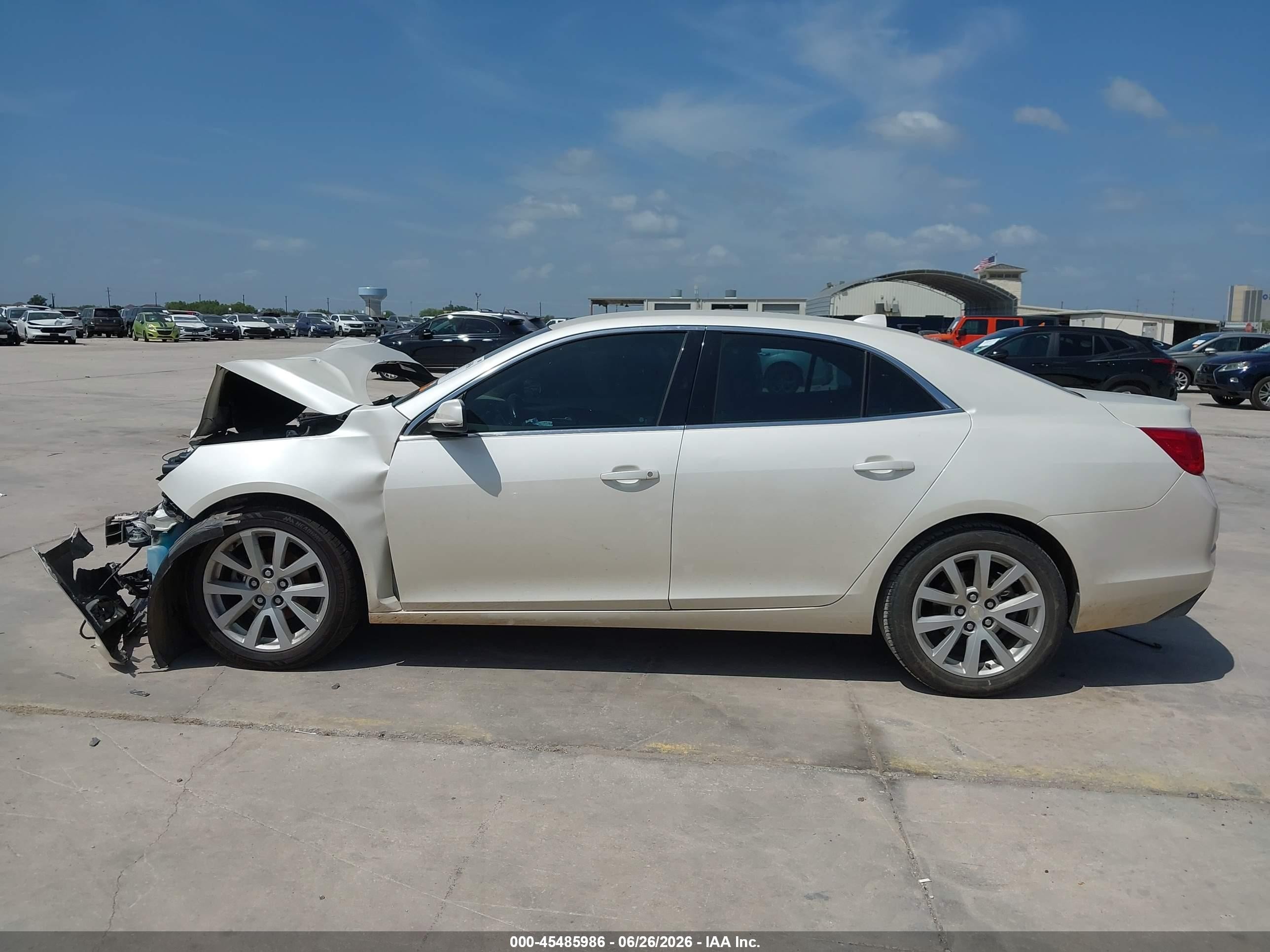 2014 Chevrolet Malibu 2lt White vin: 1G11E5SL4EF113506