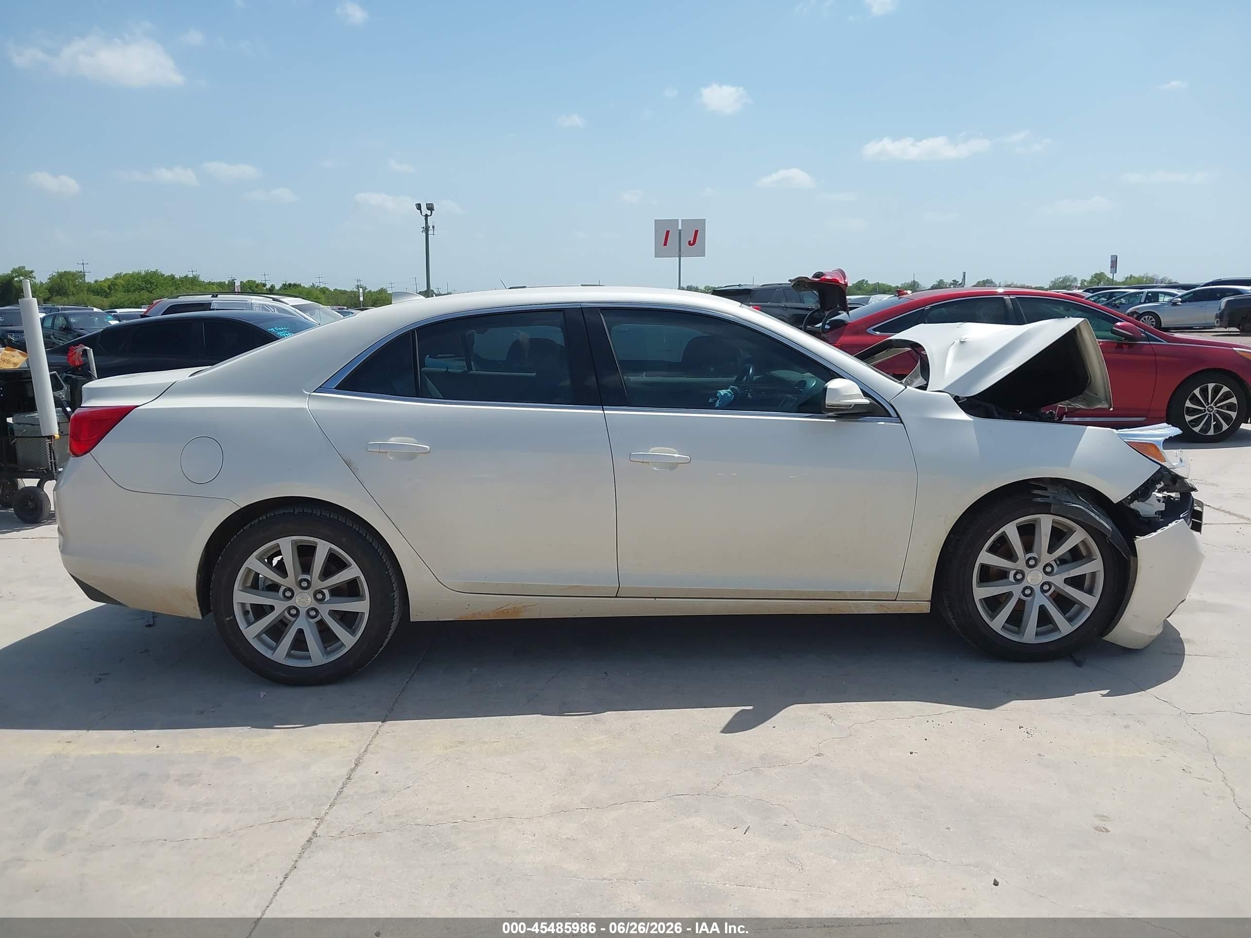 2014 Chevrolet Malibu 2lt White vin: 1G11E5SL4EF113506