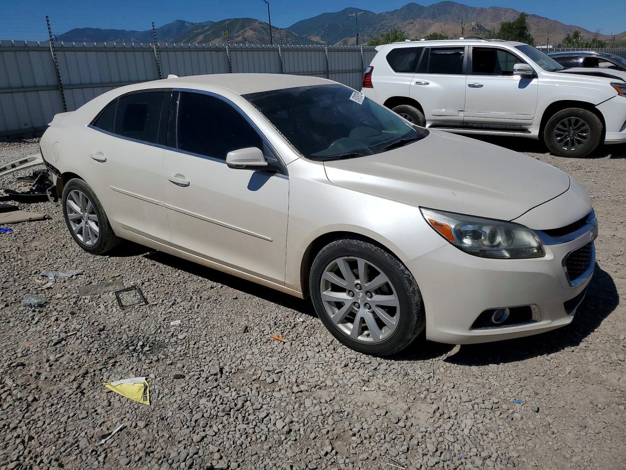 2014 Chevrolet Malibu 2lt White vin: 1G11E5SL4EF135506
