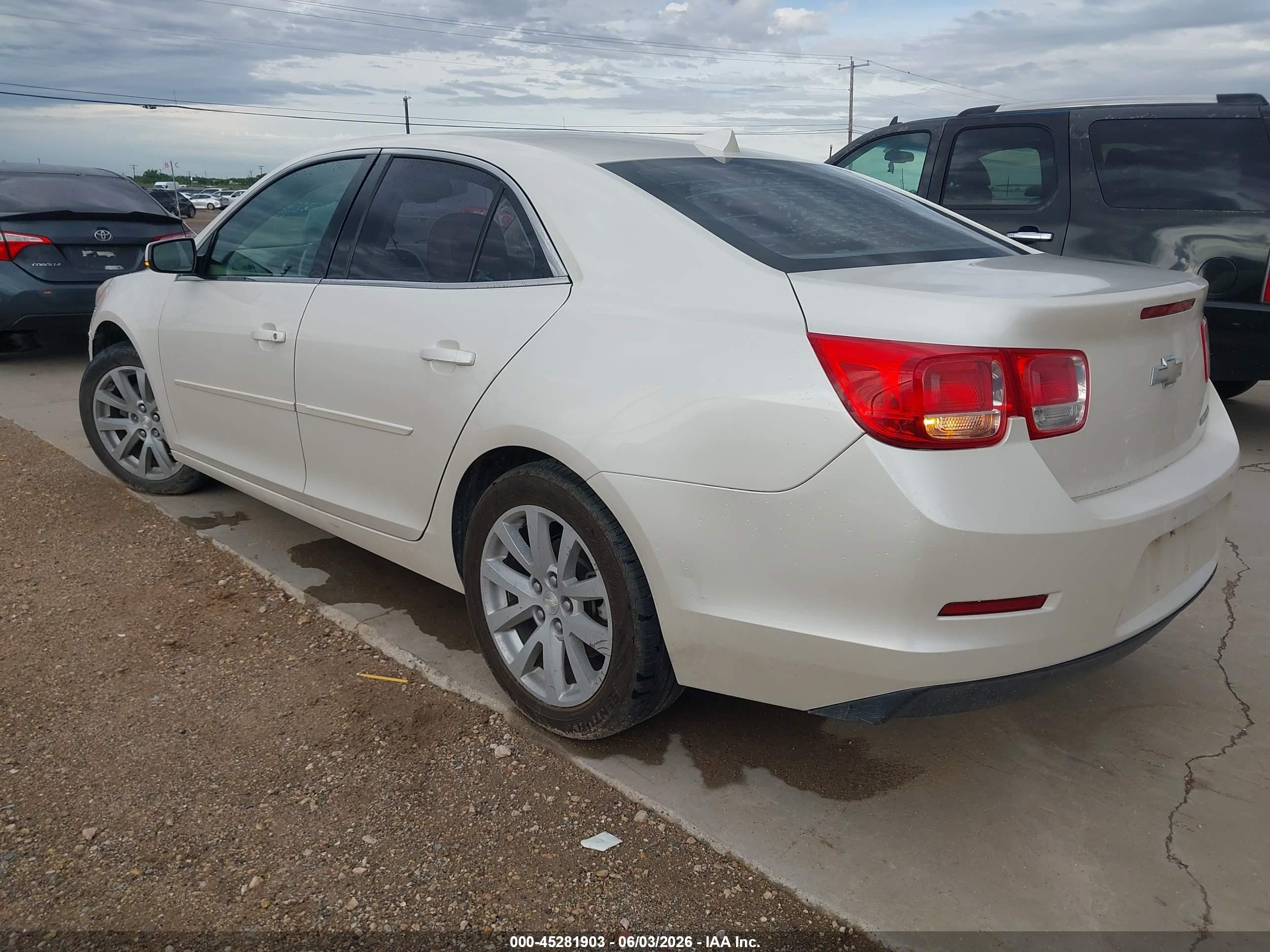 2014 Chevrolet Malibu 2lt White vin: 1G11E5SL4EF148465