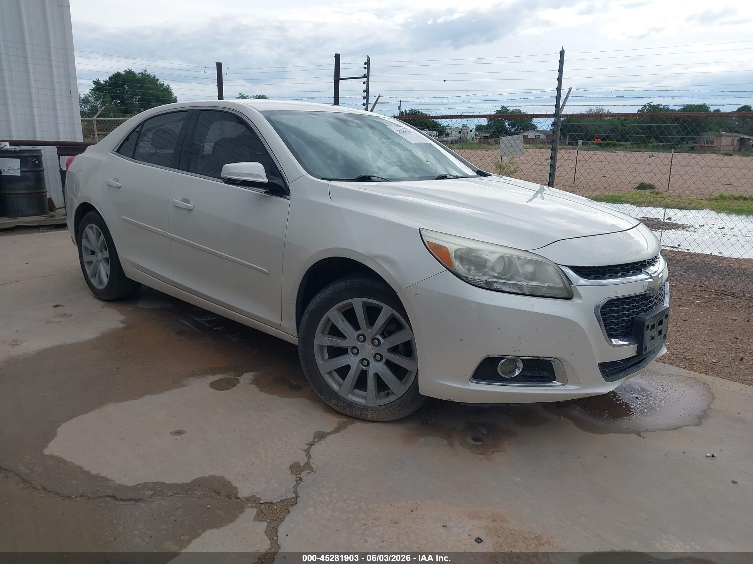 2014 Chevrolet Malibu 2lt White vin: 1G11E5SL4EF148465