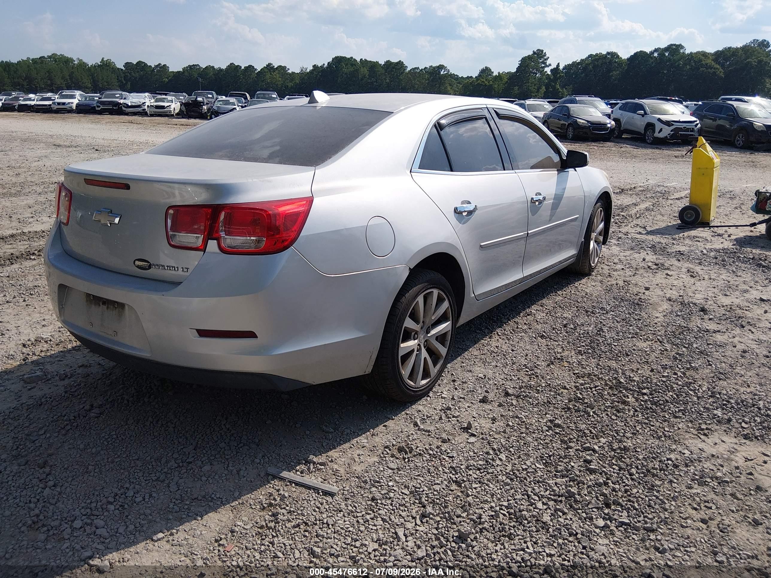 2014 Chevrolet Malibu 2lt Silver vin: 1G11E5SL4EF153844
