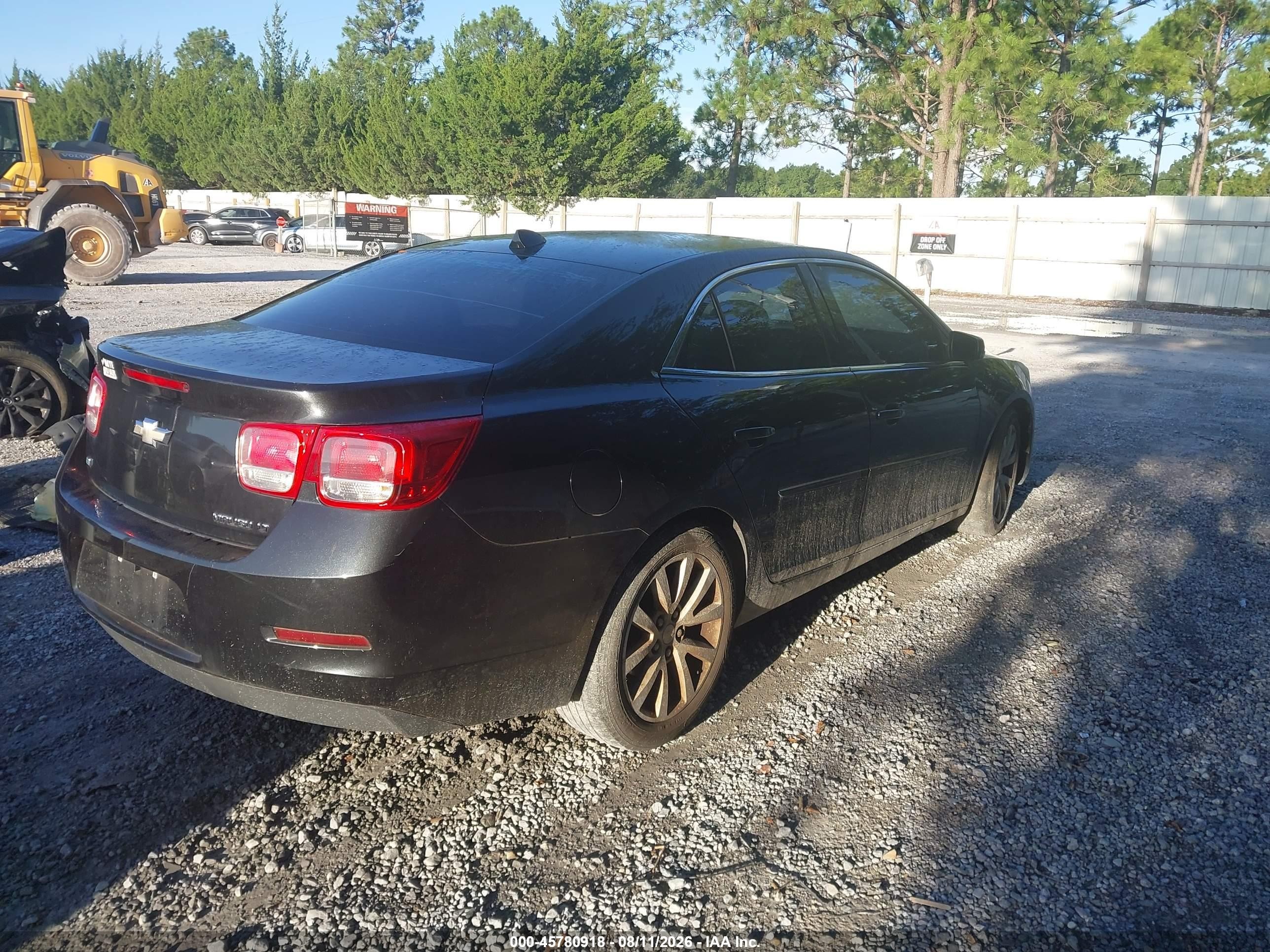 2014 Chevrolet Malibu 2lt Black vin: 1G11E5SL4EF254852