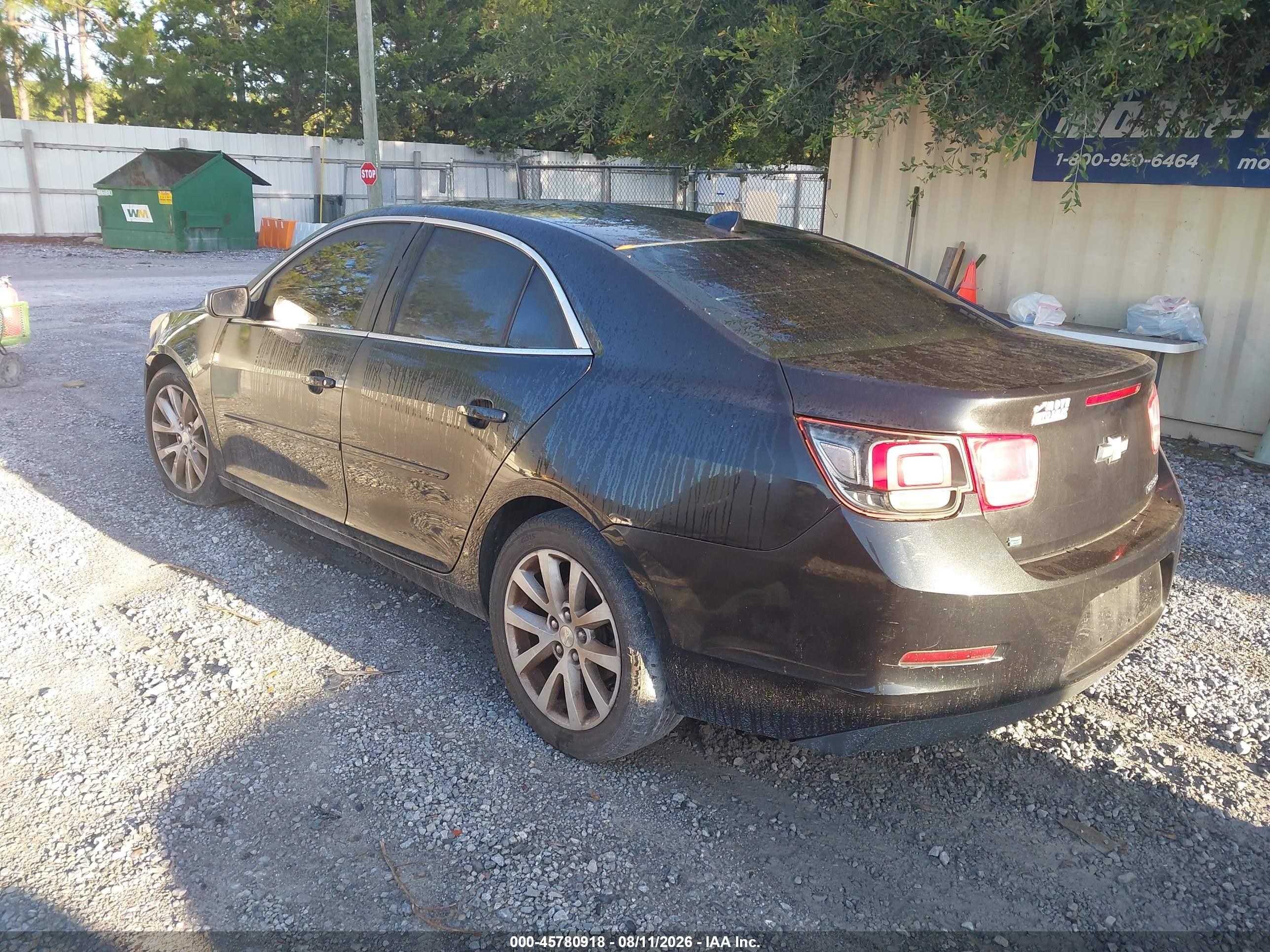2014 Chevrolet Malibu 2lt Black vin: 1G11E5SL4EF254852