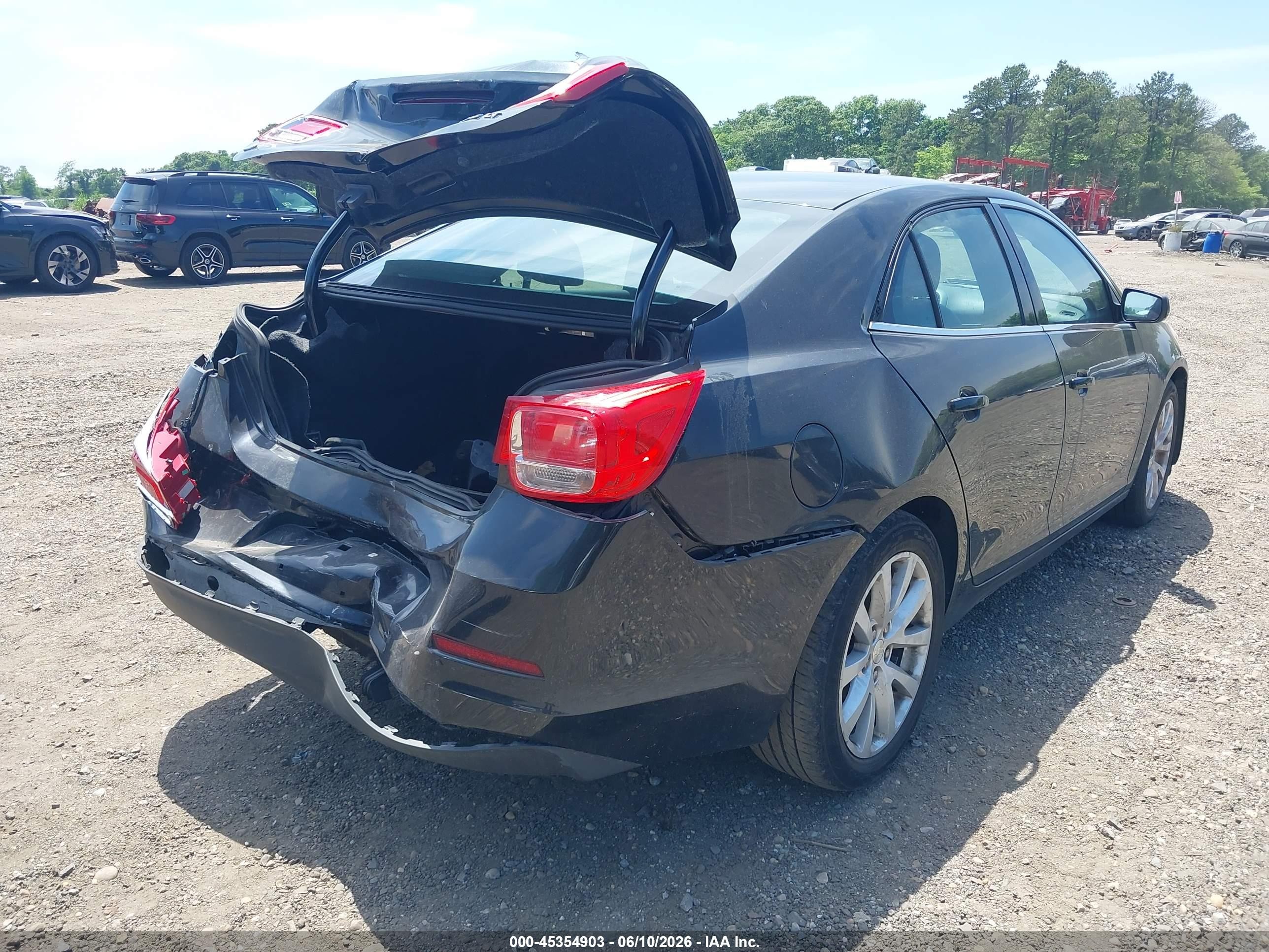 2014 Chevrolet Malibu 2lt Black vin: 1G11E5SL4EF258366