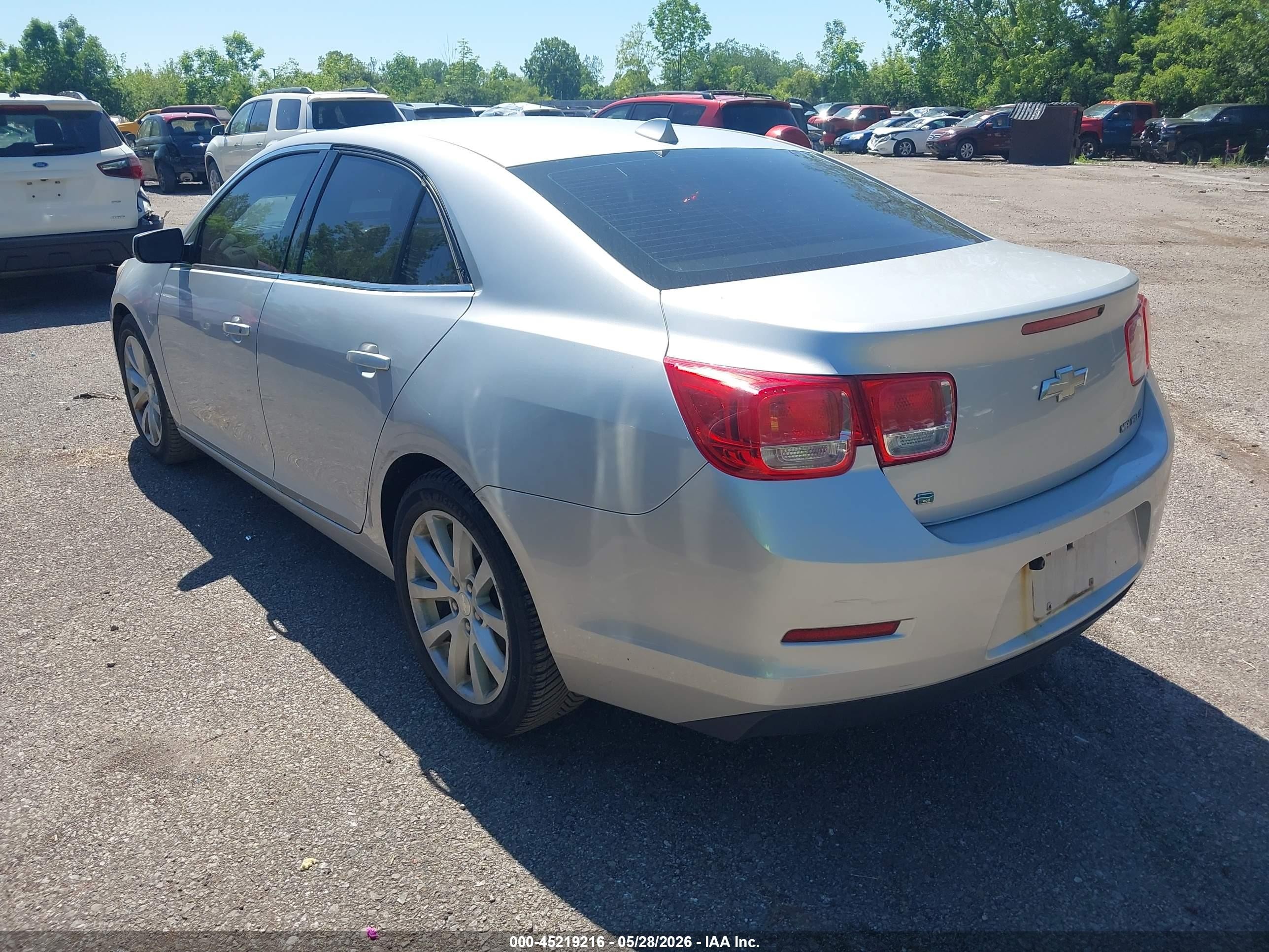 2014 Chevrolet Malibu 2lt Silver vin: 1G11E5SL4EF258772