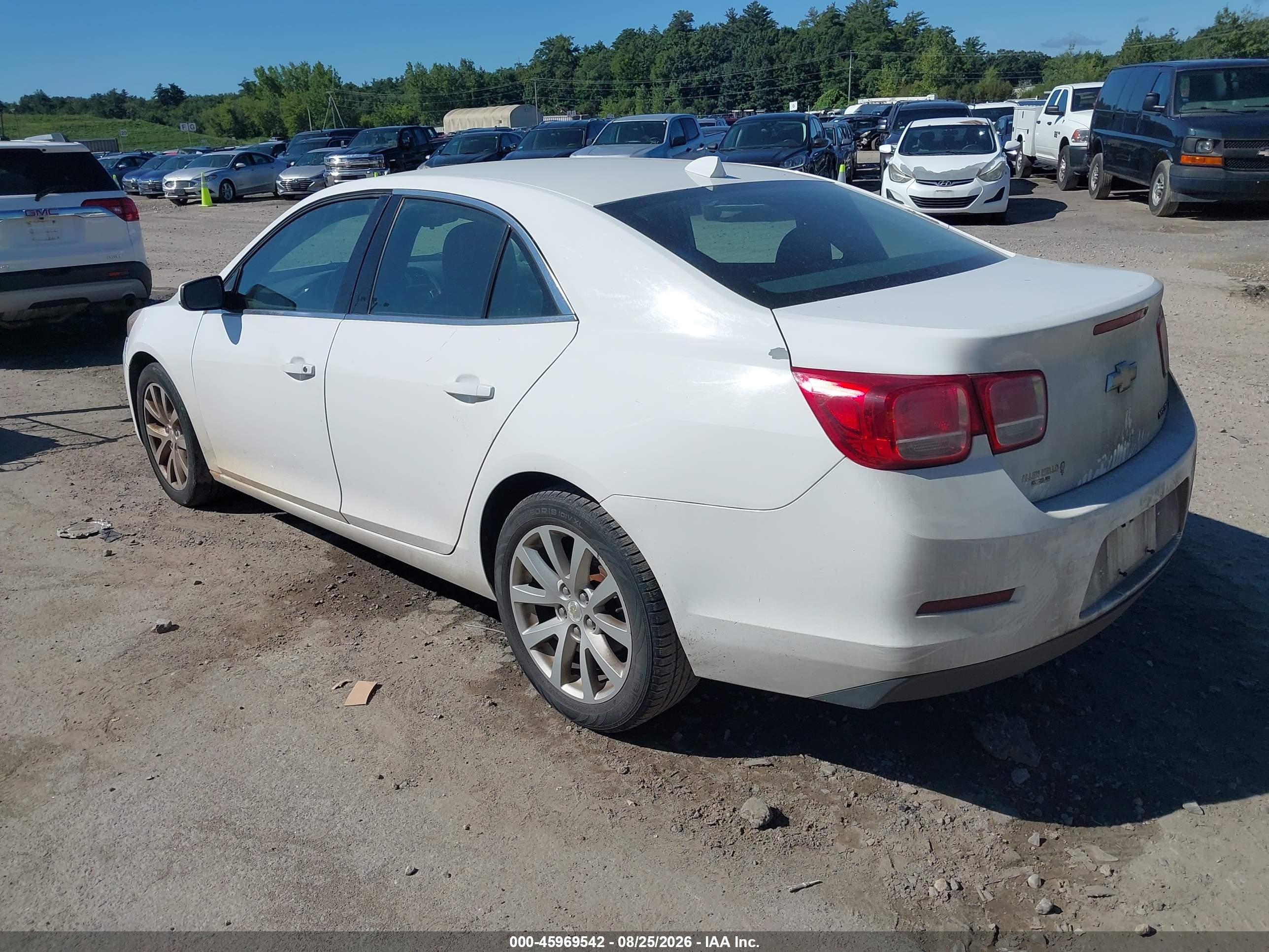2014 Chevrolet Malibu 2lt White vin: 1G11E5SL5EF127348