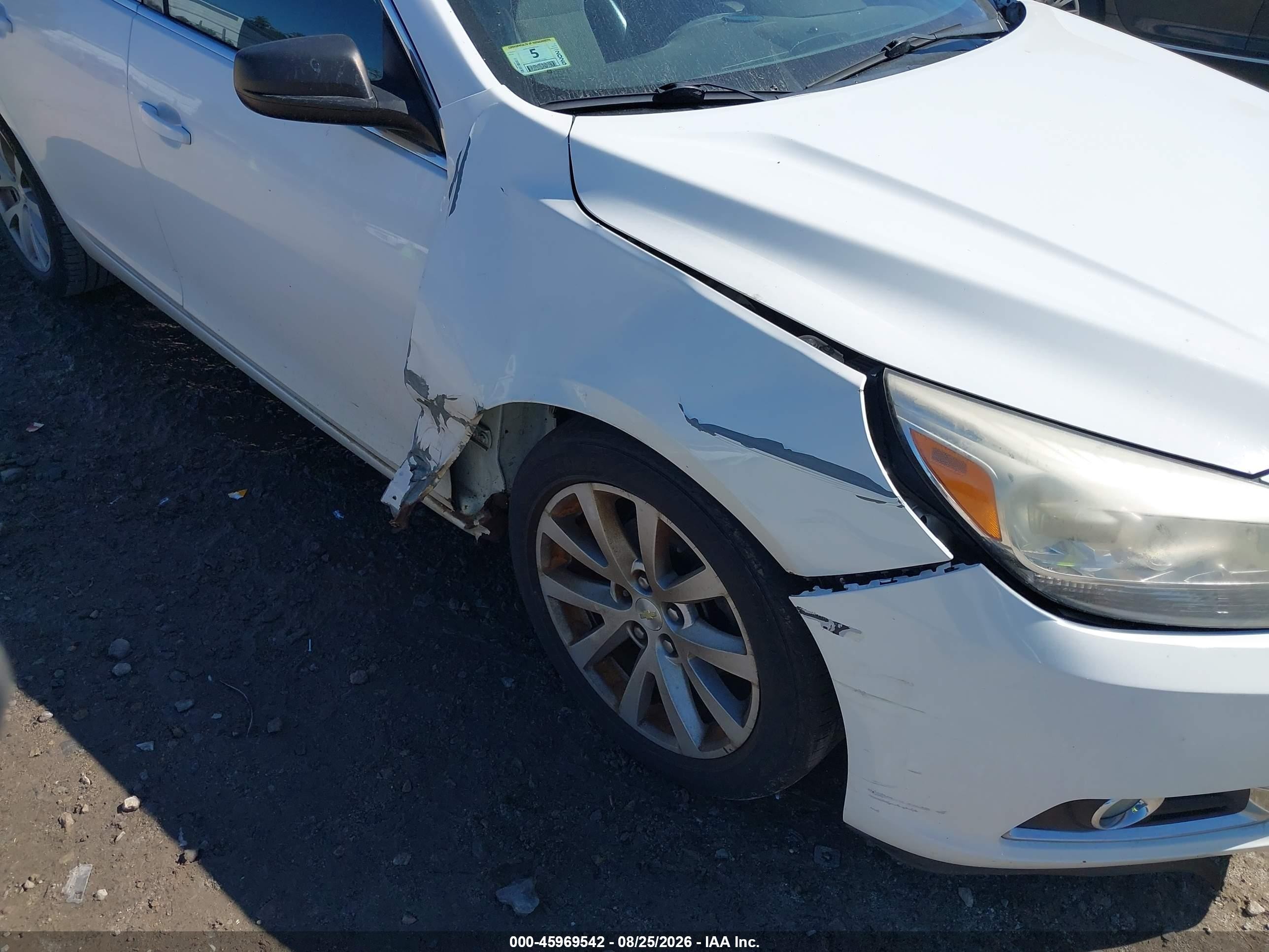 2014 Chevrolet Malibu 2lt White vin: 1G11E5SL5EF127348