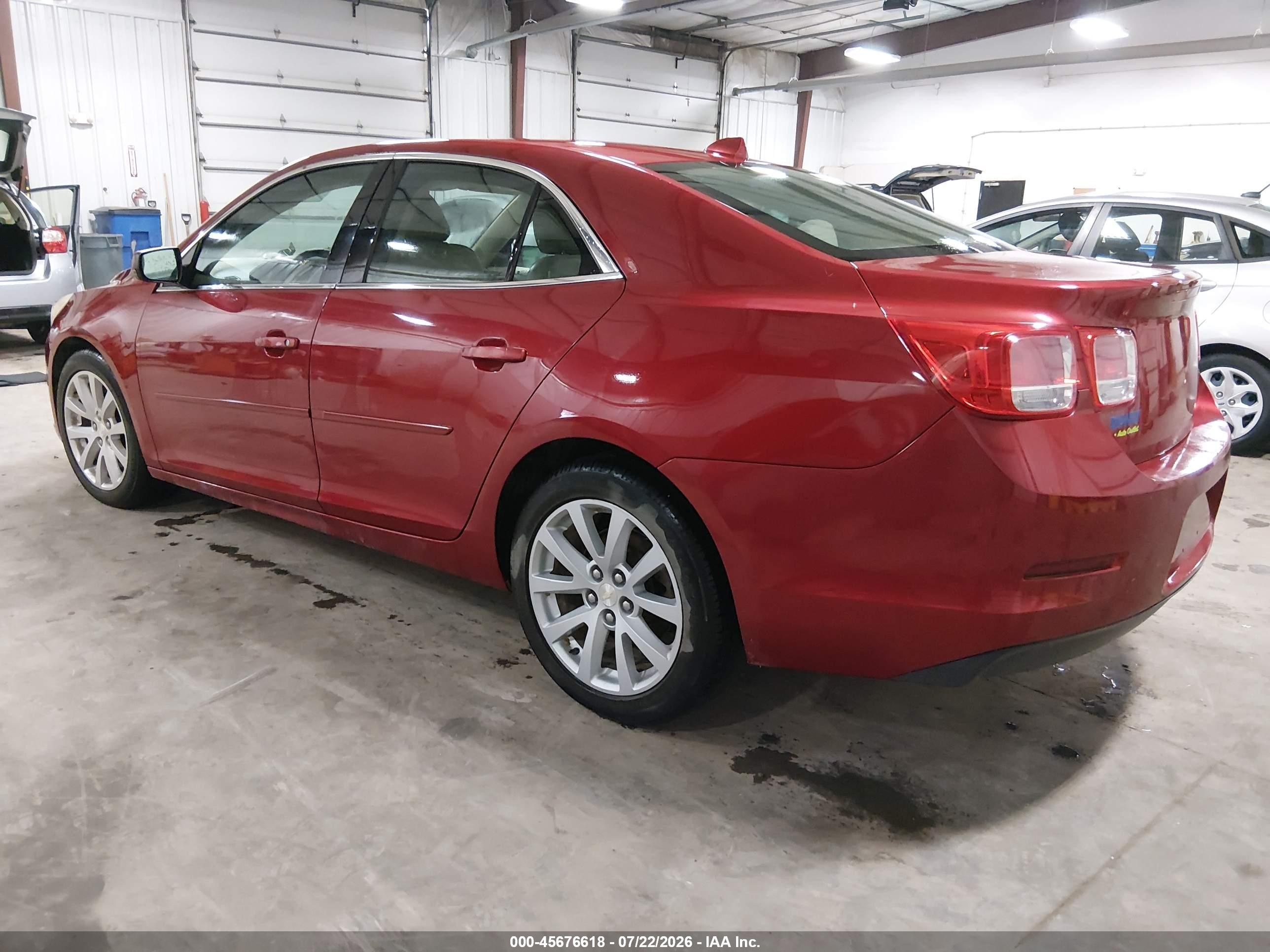 2014 Chevrolet Malibu 2lt Red vin: 1G11E5SL5EF239860