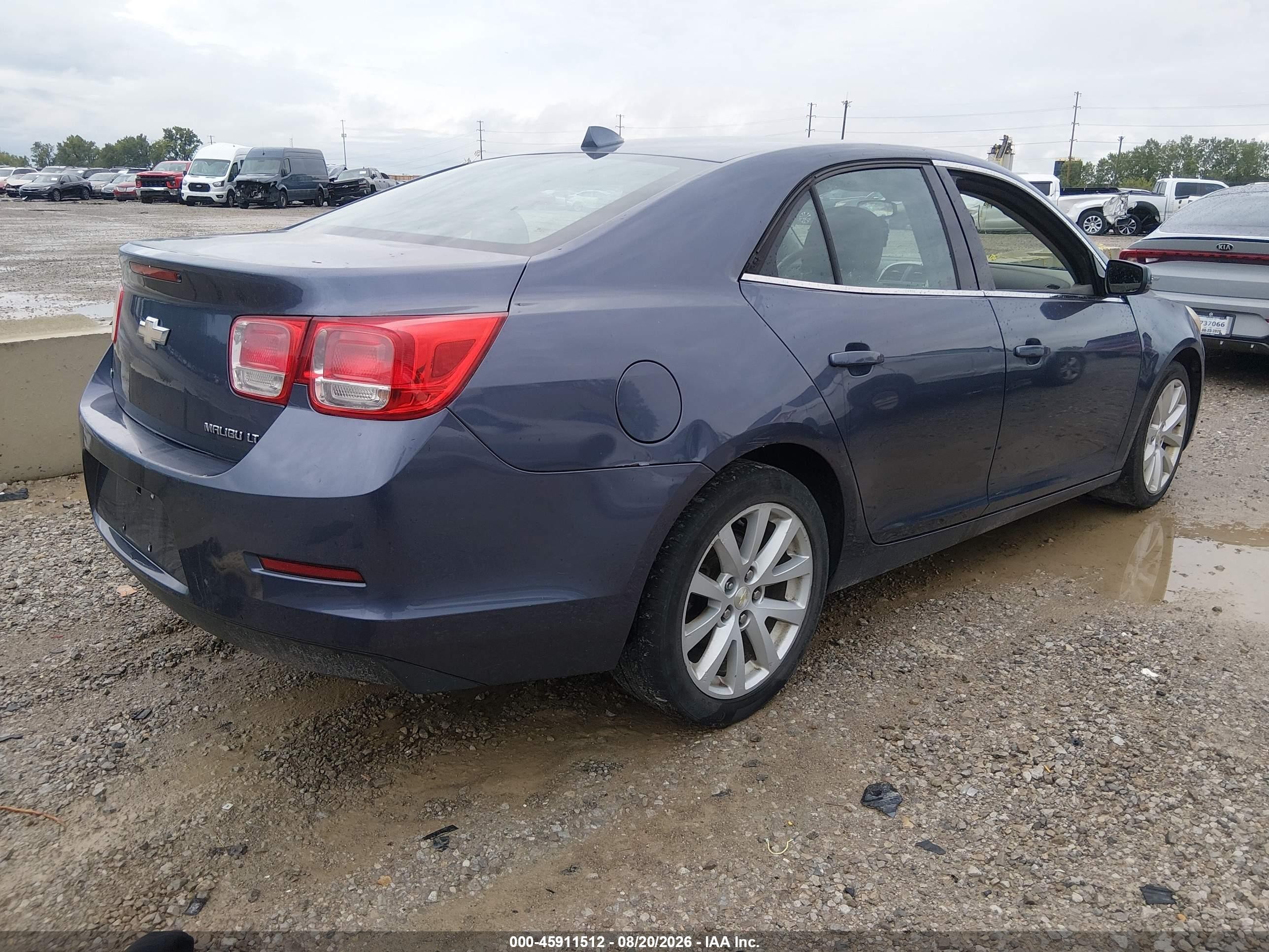 2014 Chevrolet Malibu 2lt Blue vin: 1G11E5SL5EF259137