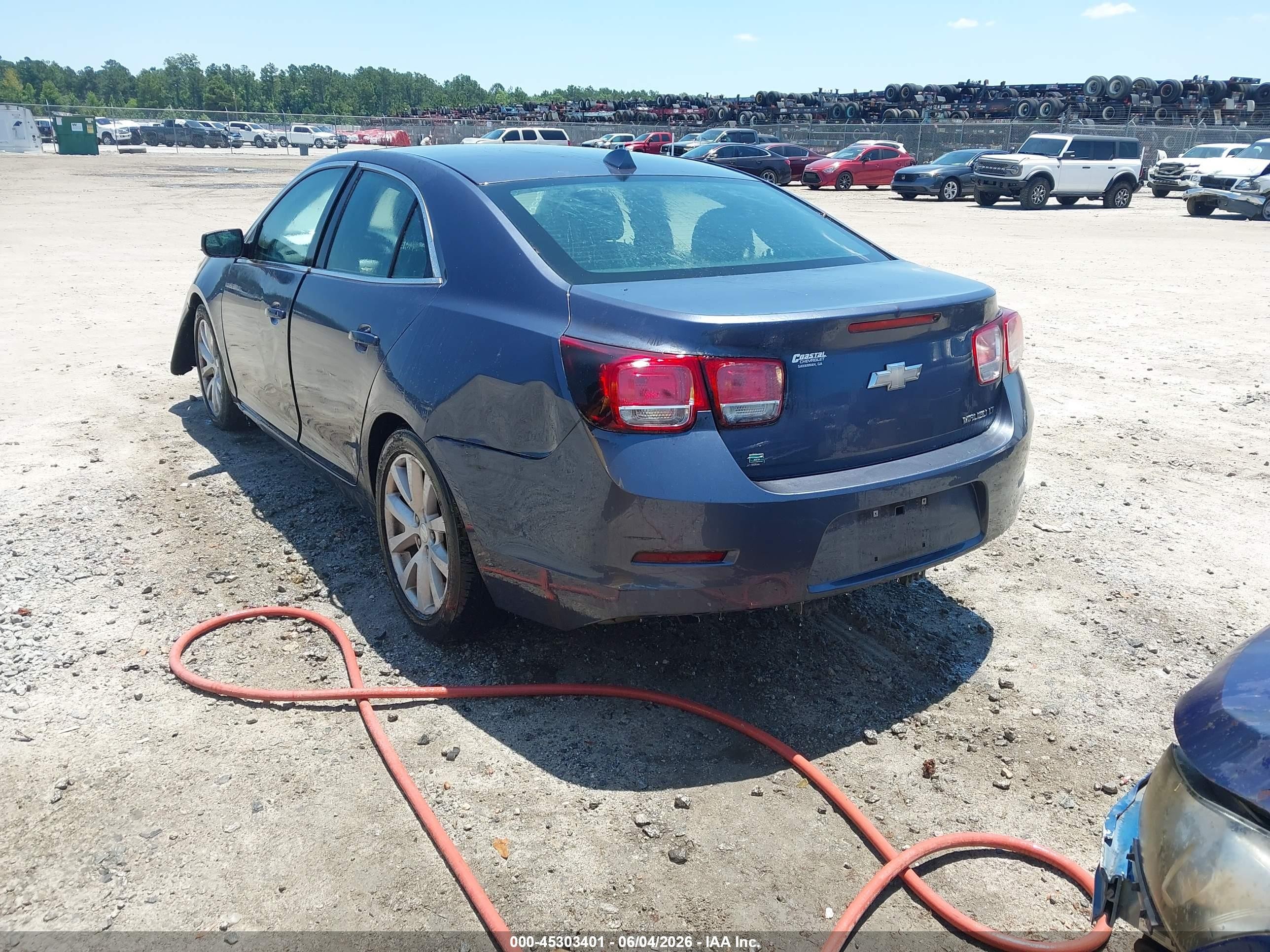 2014 Chevrolet Malibu 2lt Dark Blue vin: 1G11E5SL5EF283051
