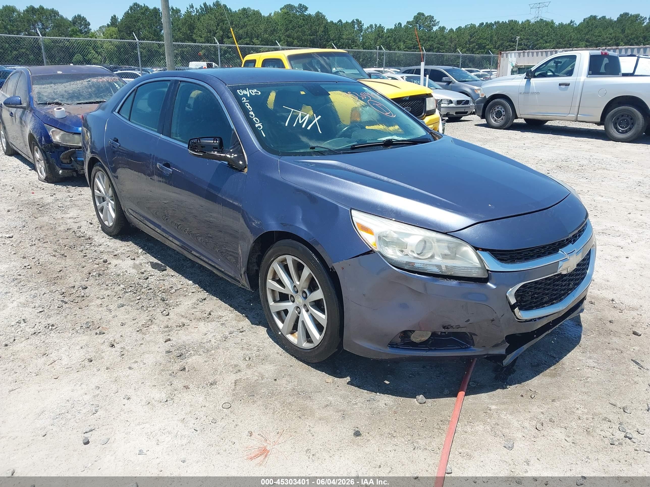 2014 Chevrolet Malibu 2lt Dark Blue vin: 1G11E5SL5EF283051