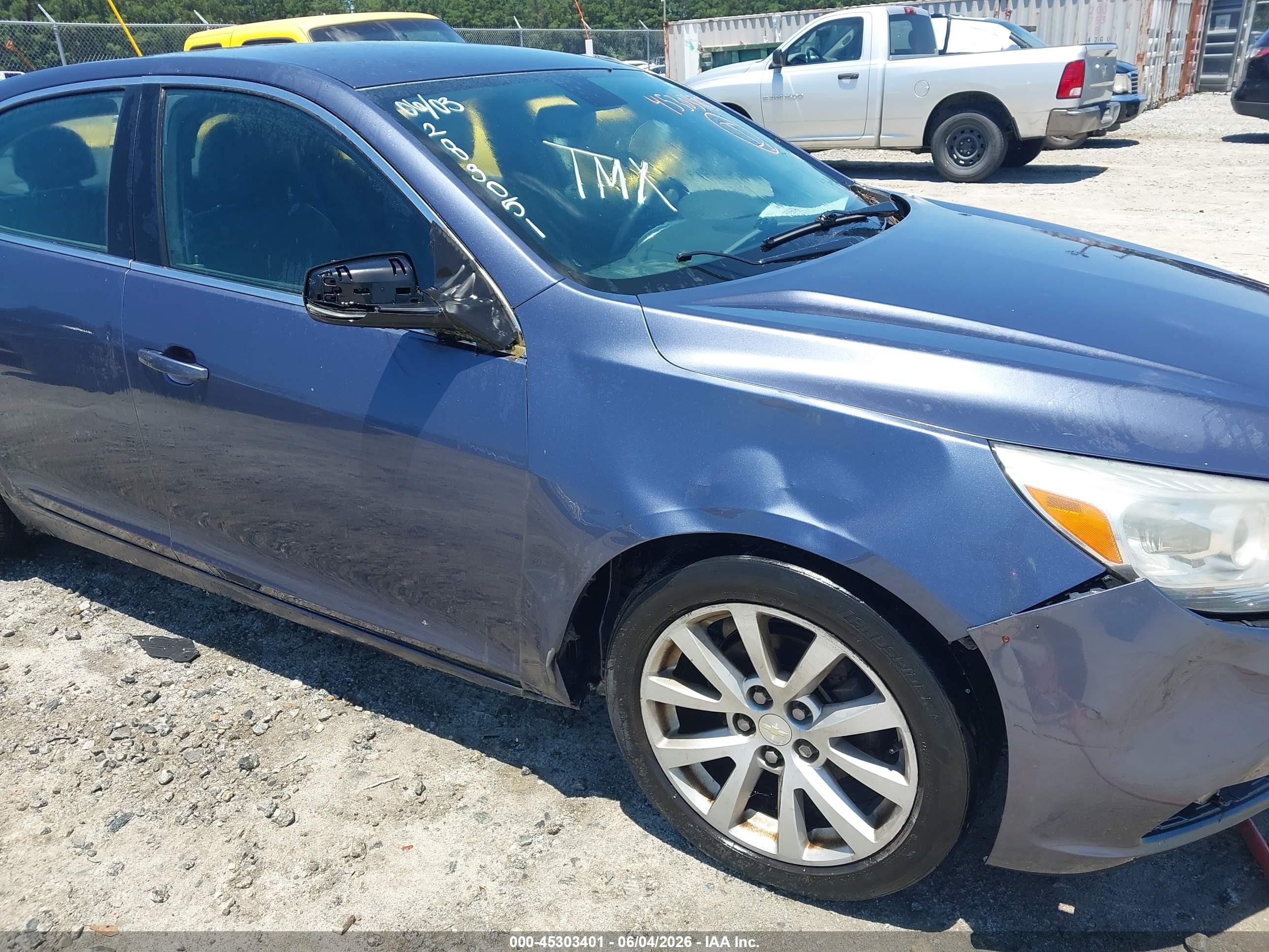 2014 Chevrolet Malibu 2lt Dark Blue vin: 1G11E5SL5EF283051